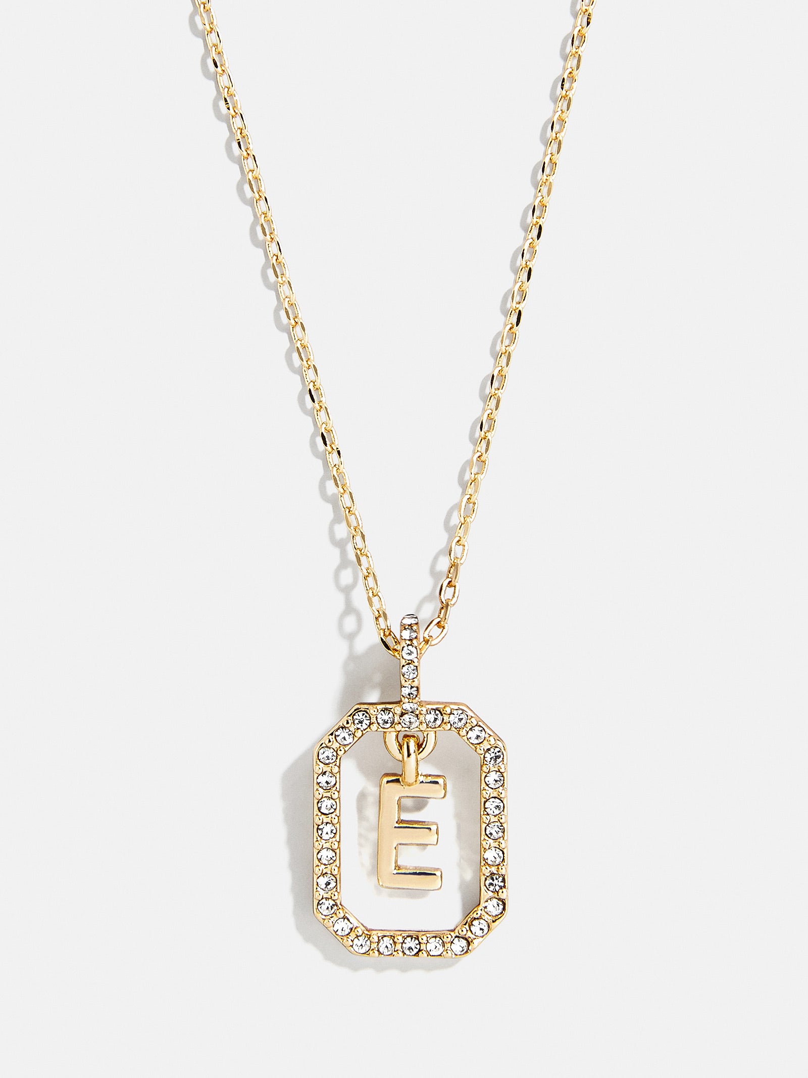 Premium Alicia Initial Necklace - Gold & Pavé Crystal Design