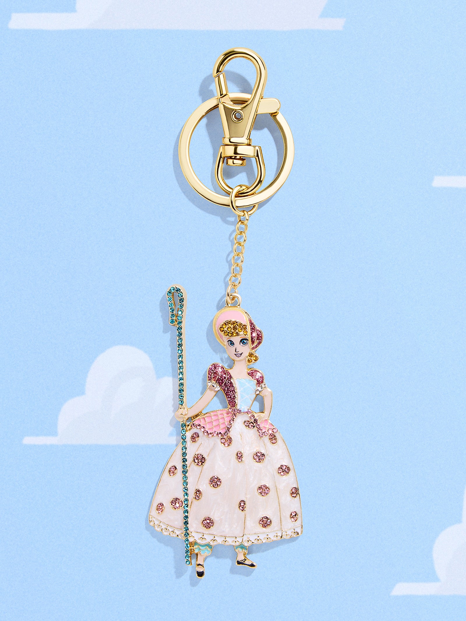 Premium Disney Toy Story Little Bo Peep 2D Bag Charm - Ultimate Style Accessory