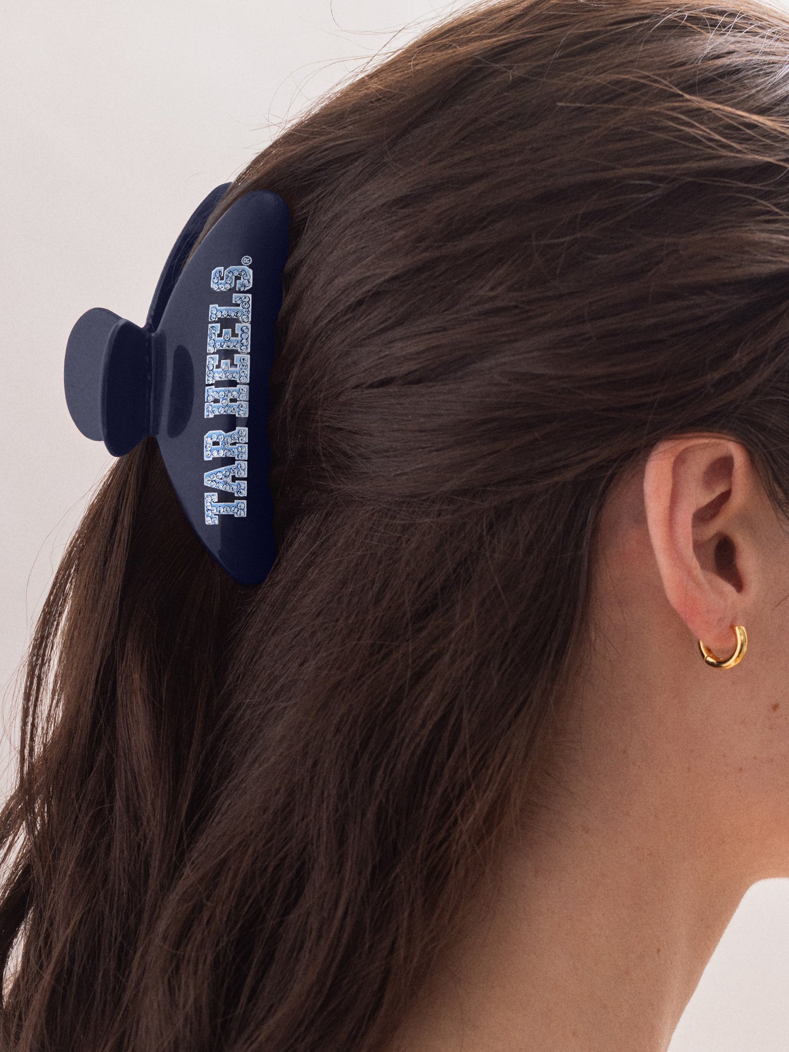 Premium UNC Tar Heels Hair Clip - Ultimate Game Day Accessory