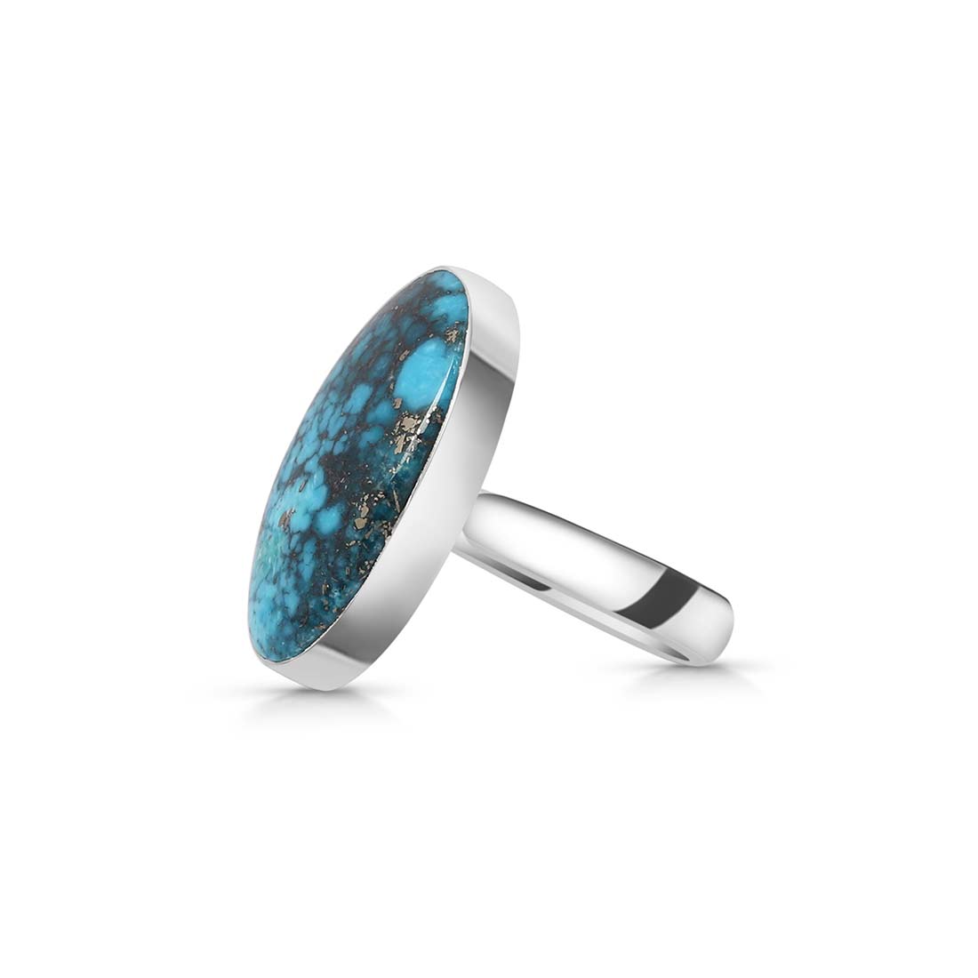 Premium Turquoise Adjustable Ring - Ultimate Style Statement (TRQ-R-200)