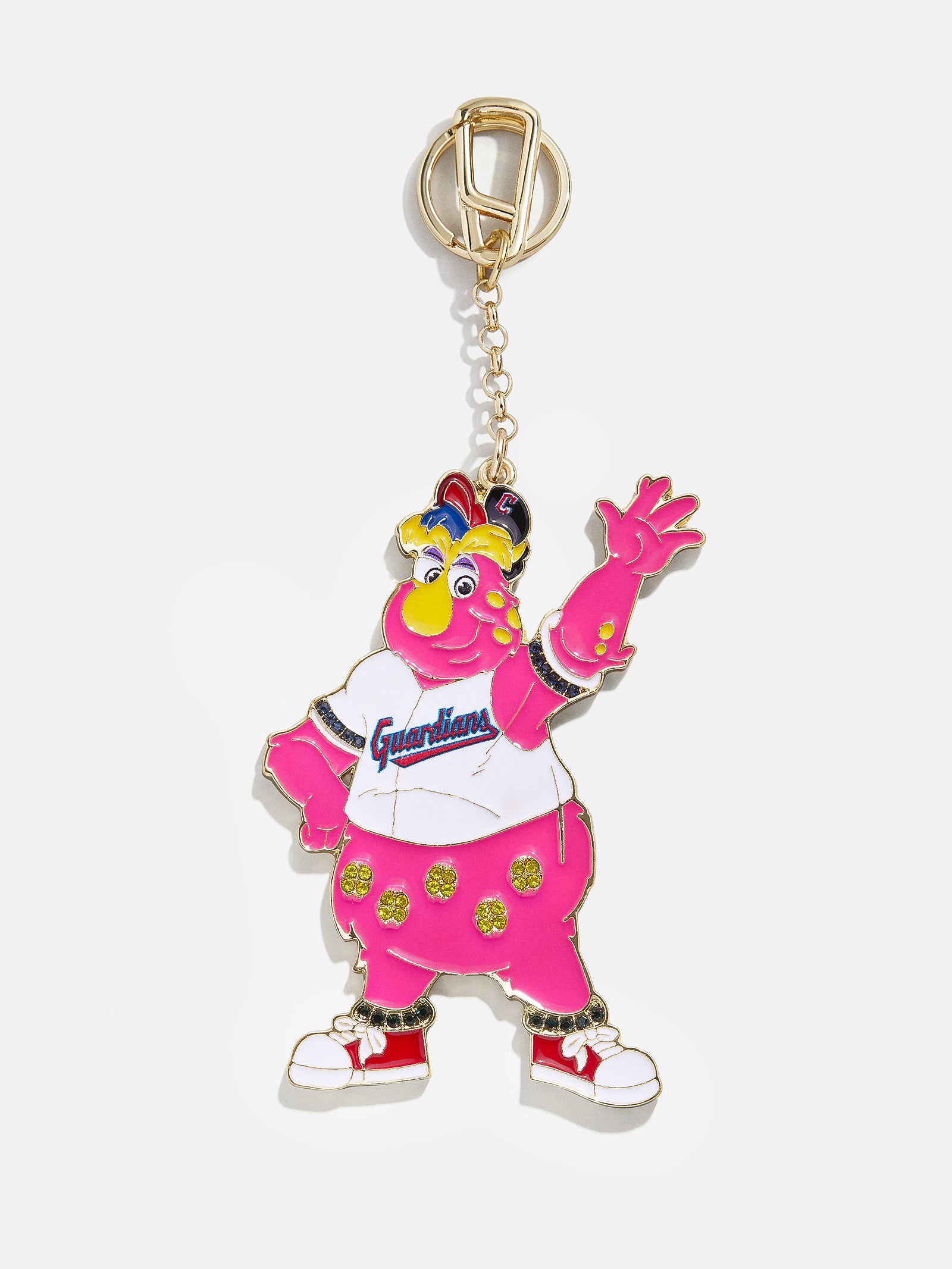 Premium MLB Keychain - Cleveland Guardians Official Mascot Edition