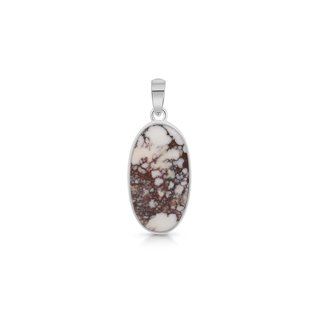 Premium Wild Horse Jasper Pendant - Elegant Statement Jewelry