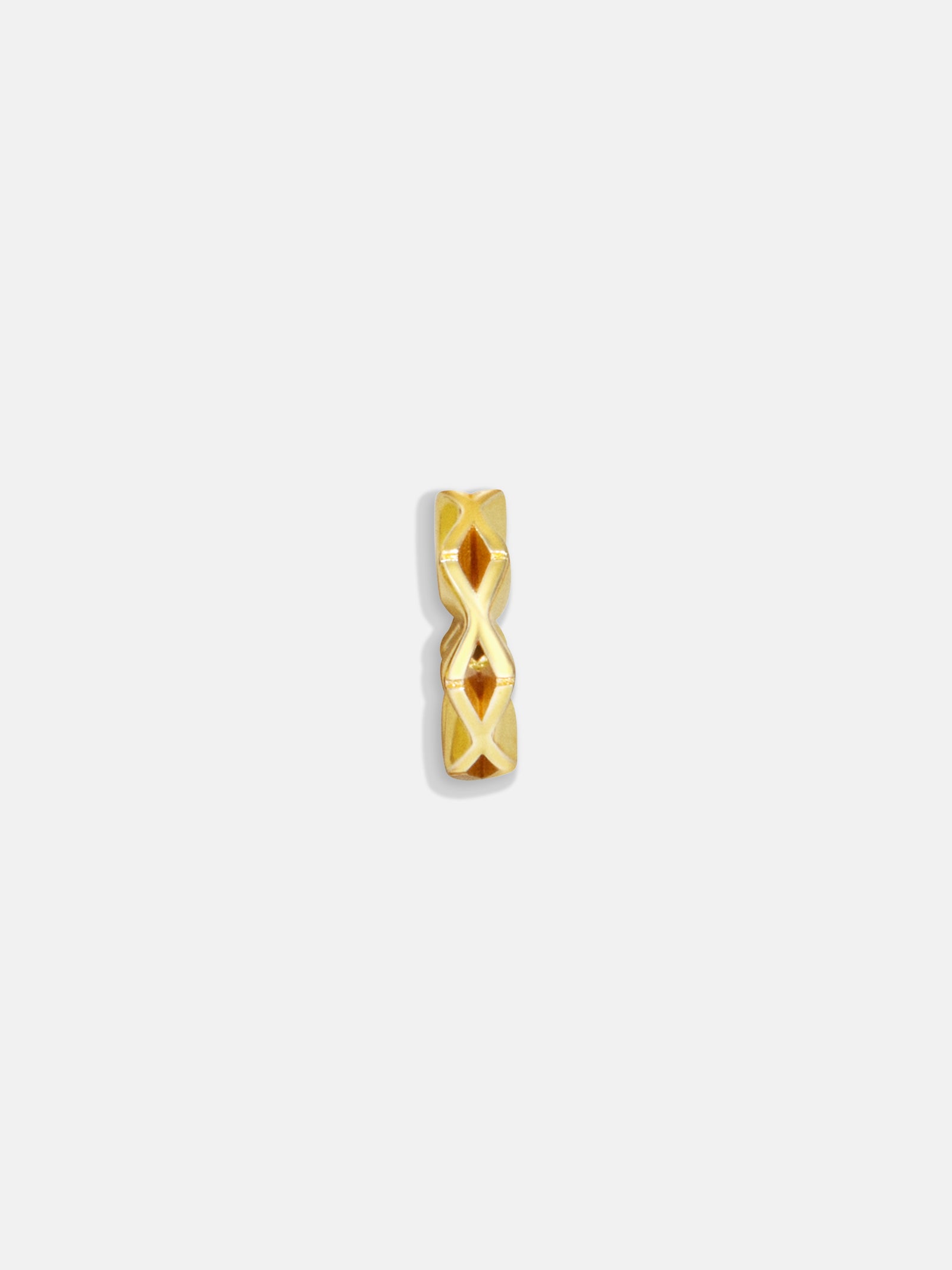 Premium Gold Initial Bead Charm - X | Modern & Personalized