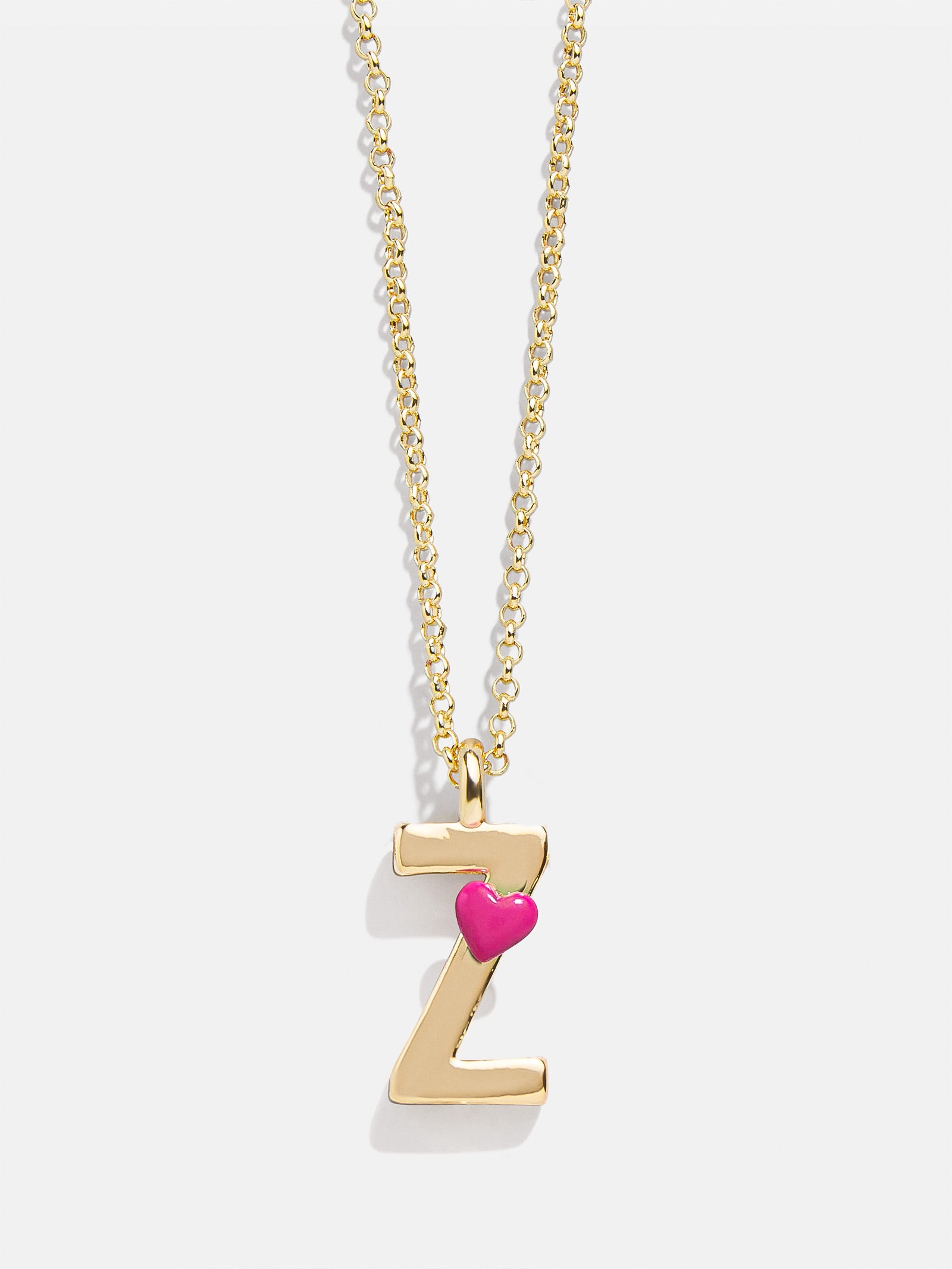 Premium Kids' Heart Initial Necklace - Personalized Gold Jewelry