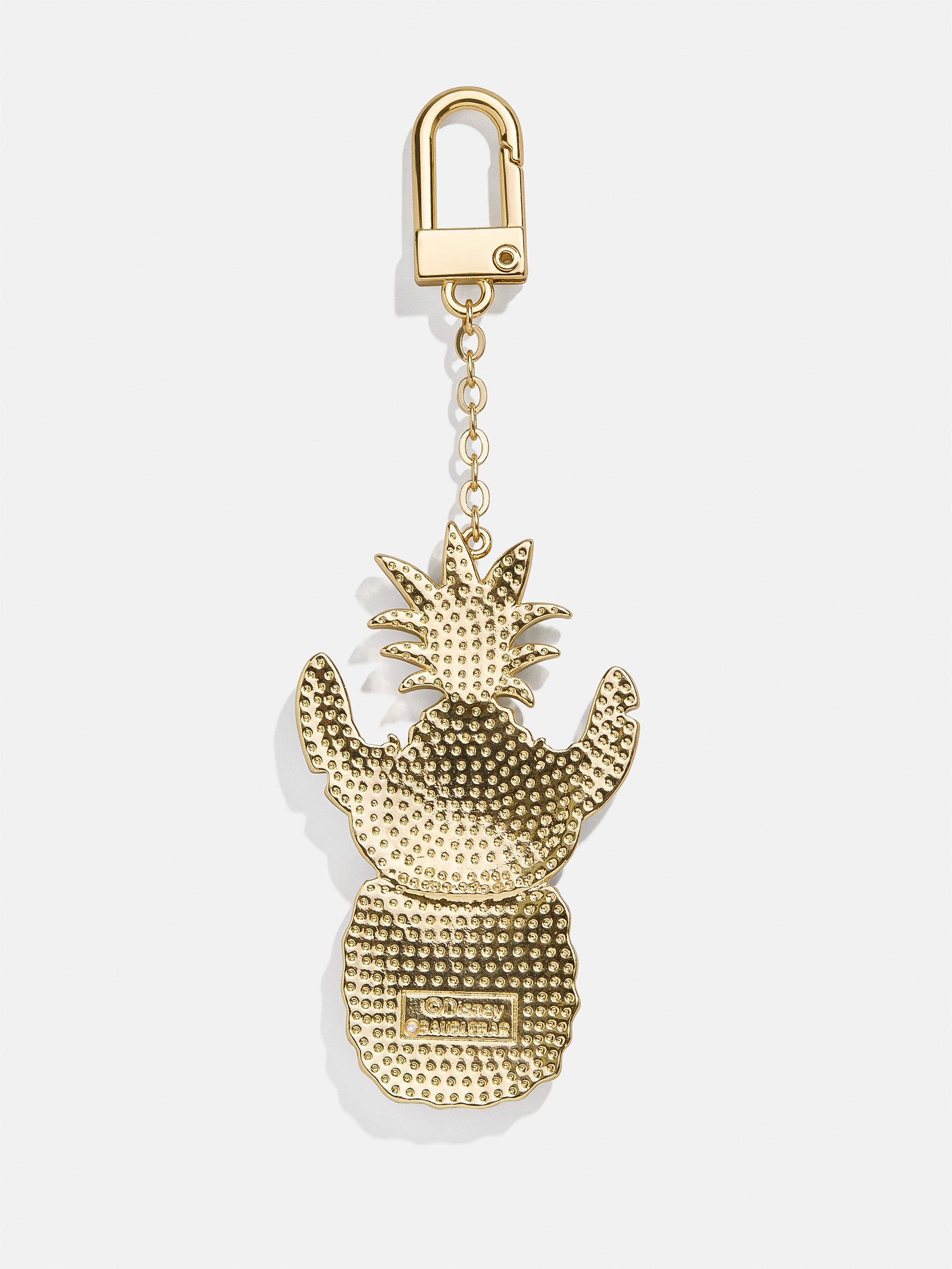 Premium Disney Stitch Pineapple Bag Charm - Tropical Yellow