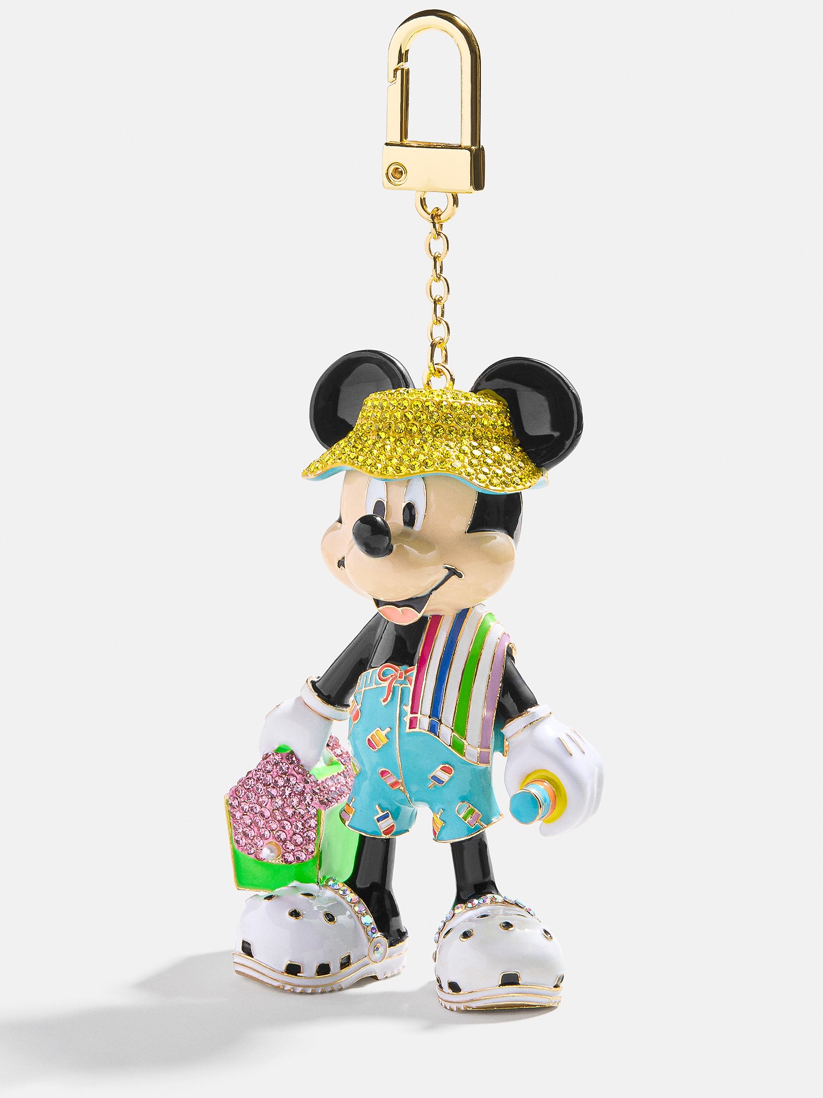 Disney Premium Mickey Mouse Pool Party Bag Charm - Ultimate Summer Style