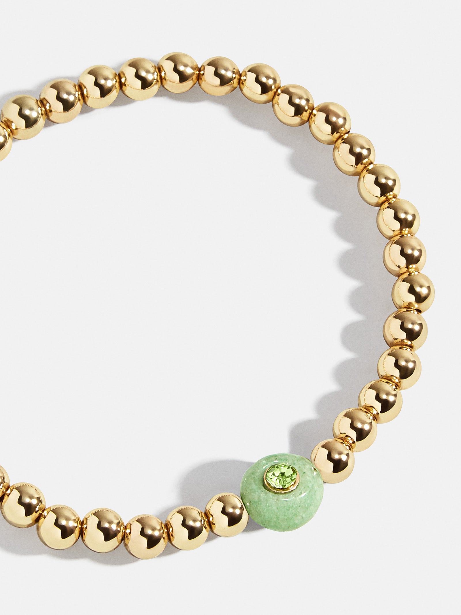 Ultimate Semi-Precious Peridot Birthstone Pisa Bracelet