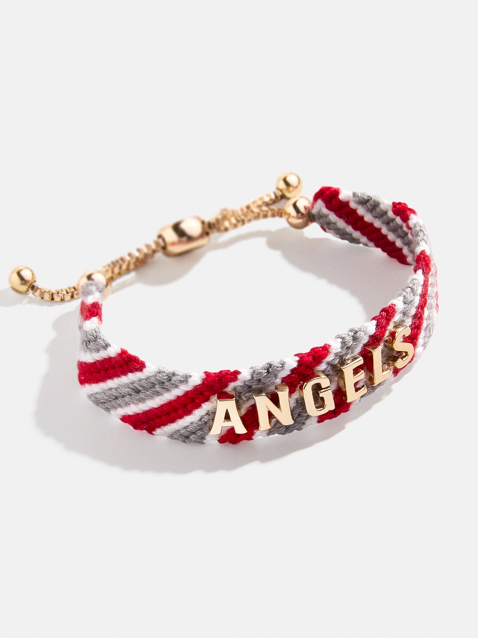 Premium MLB Woven Friendship Bracelet - Los Angeles Angels | Ultimate Fan Accessory