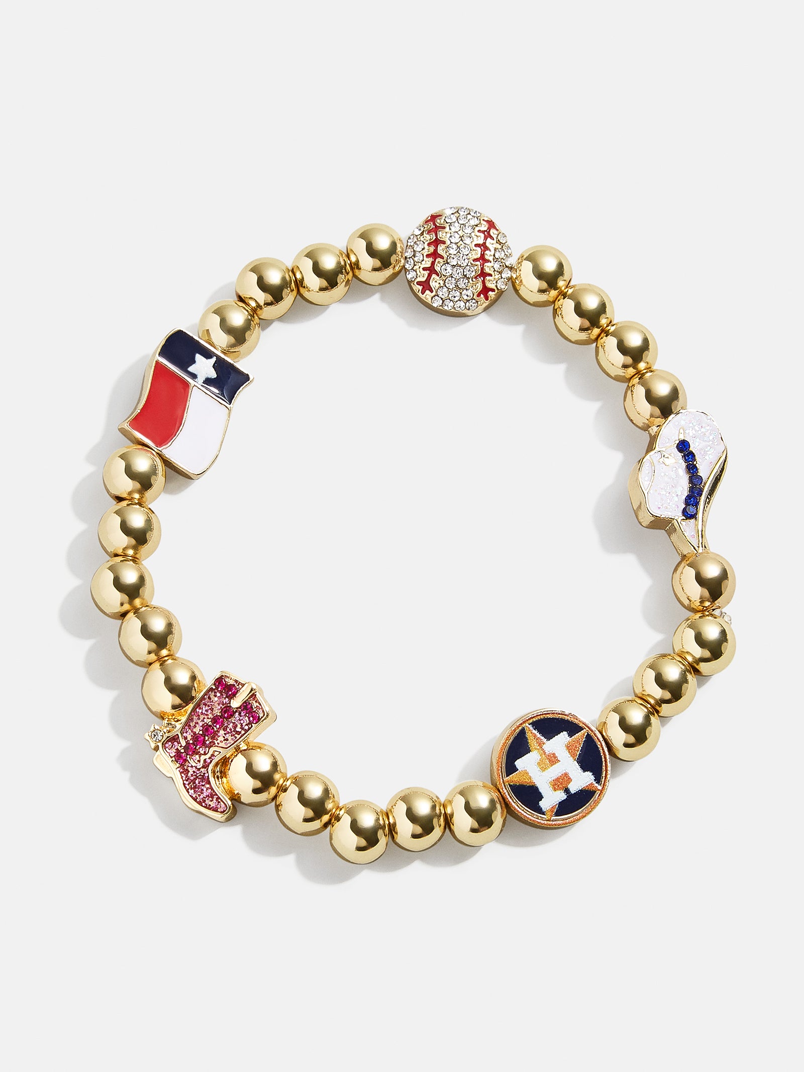 Premium MLB Pisa Charm Bracelet - Houston Astros Collection