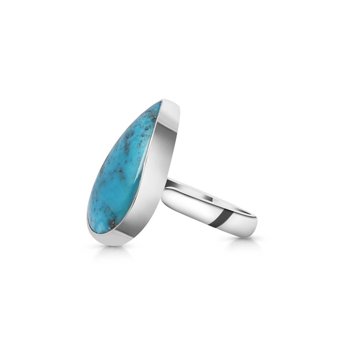 Premium Turquoise Statement Ring - Adjustable Design (TRQ-R-149)