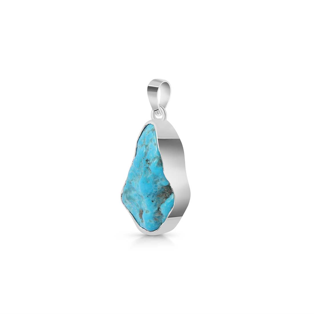 Premium Turquoise Rough Pendant - TRQ-P-36