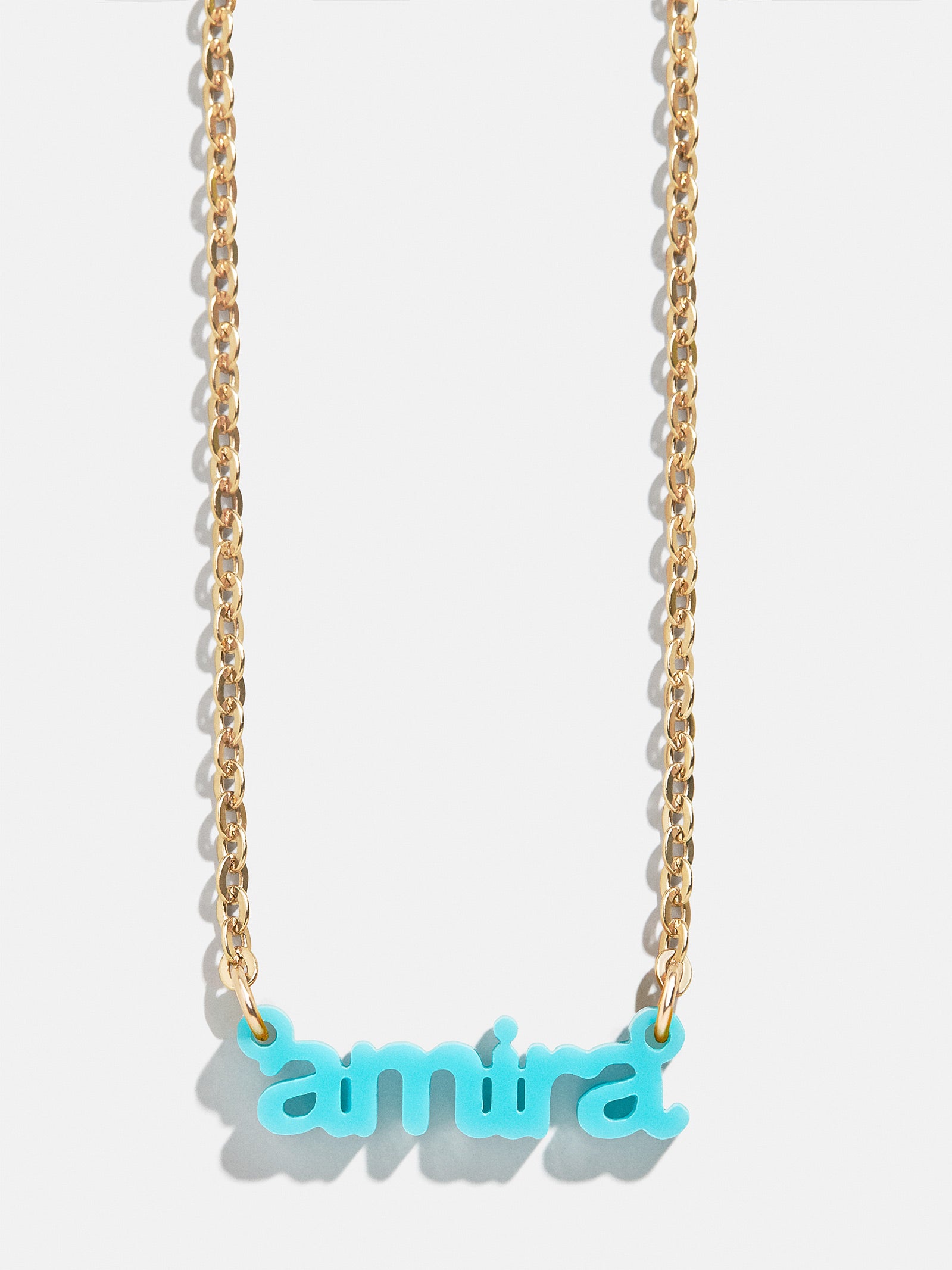 Premium Acrylic Custom Nameplate Necklace - Ultimate Personalization