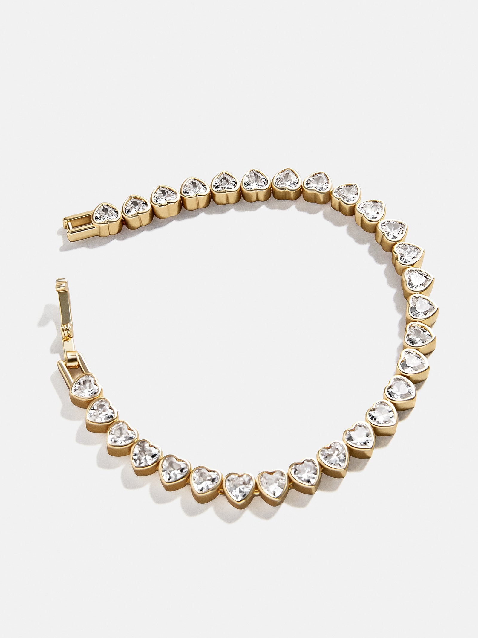 Premium Kali Tennis Bracelet - Gold/Pavé with Crystal Accents