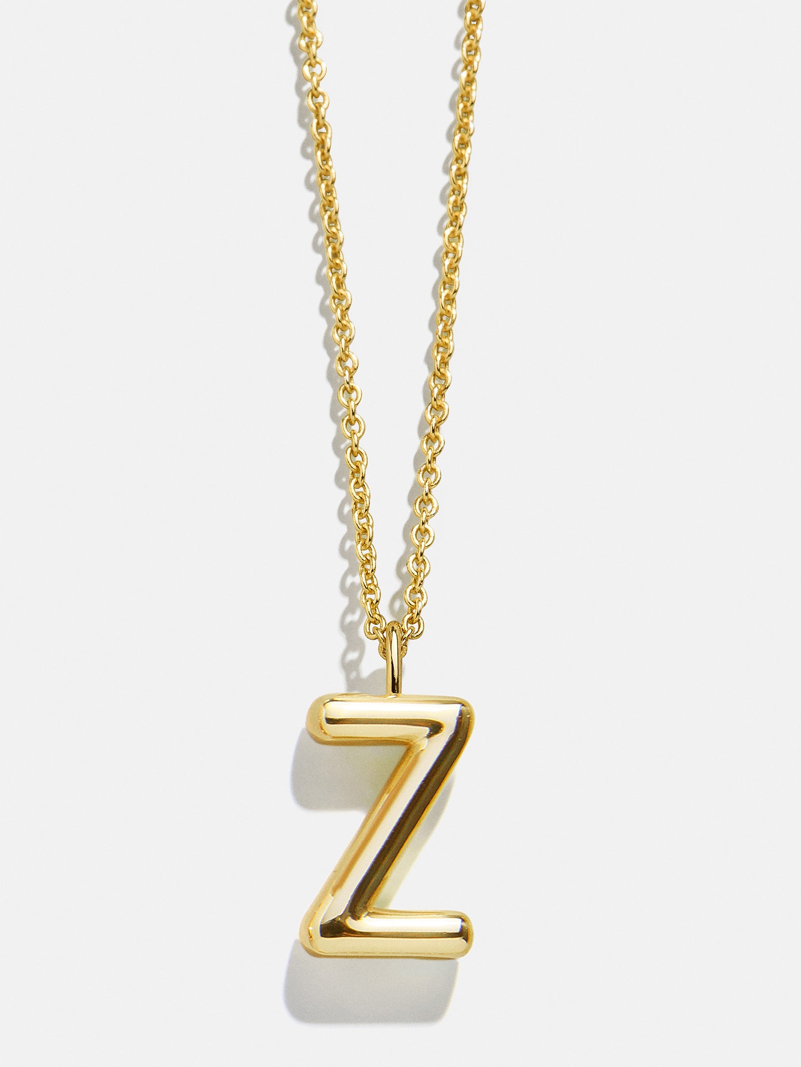 Premium Custom Gold Initial Necklace - Gold Plated Brass for Personalized Style