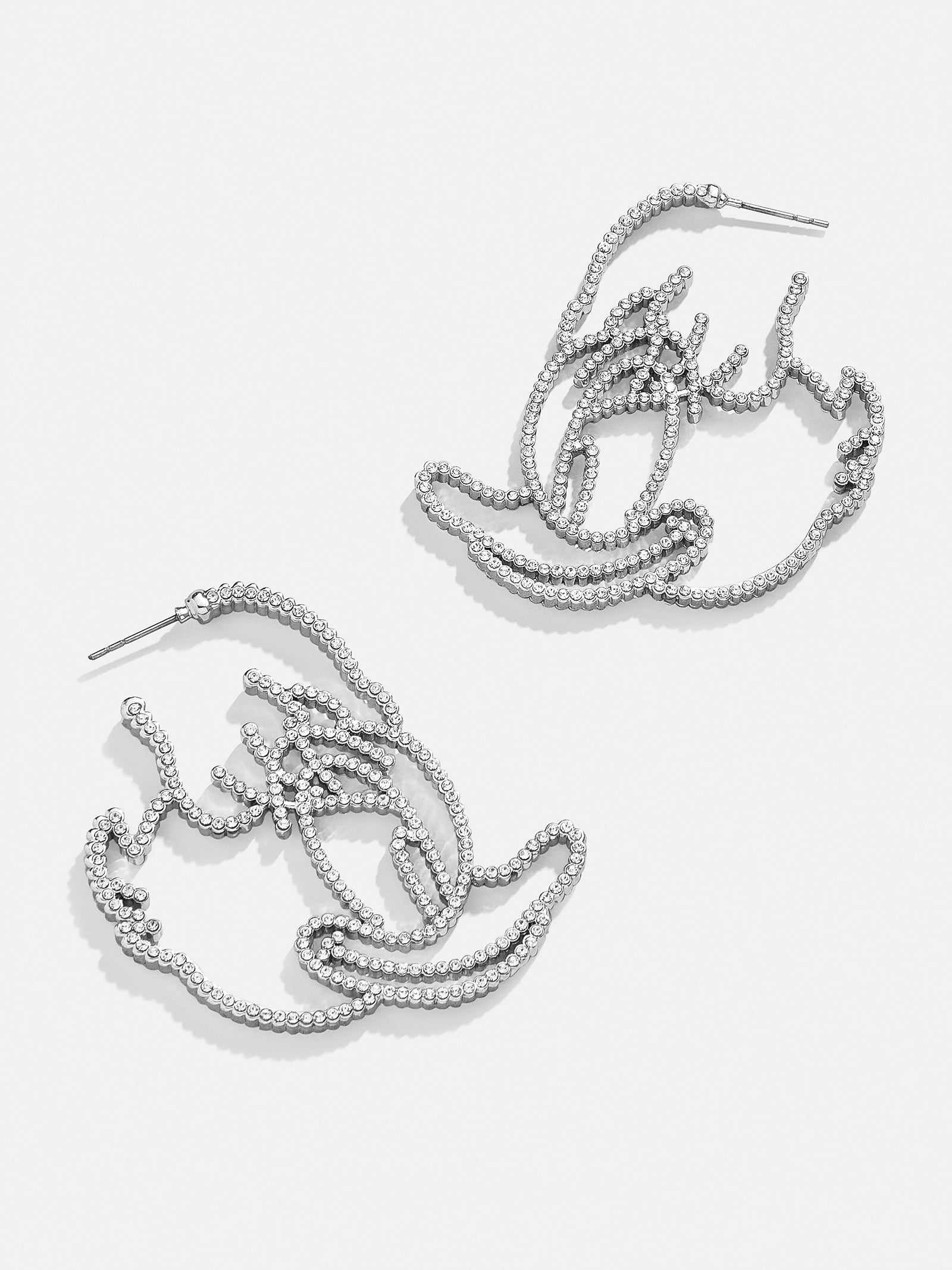 Premium Disney Daisy Duck Outline Earrings - Timeless Style