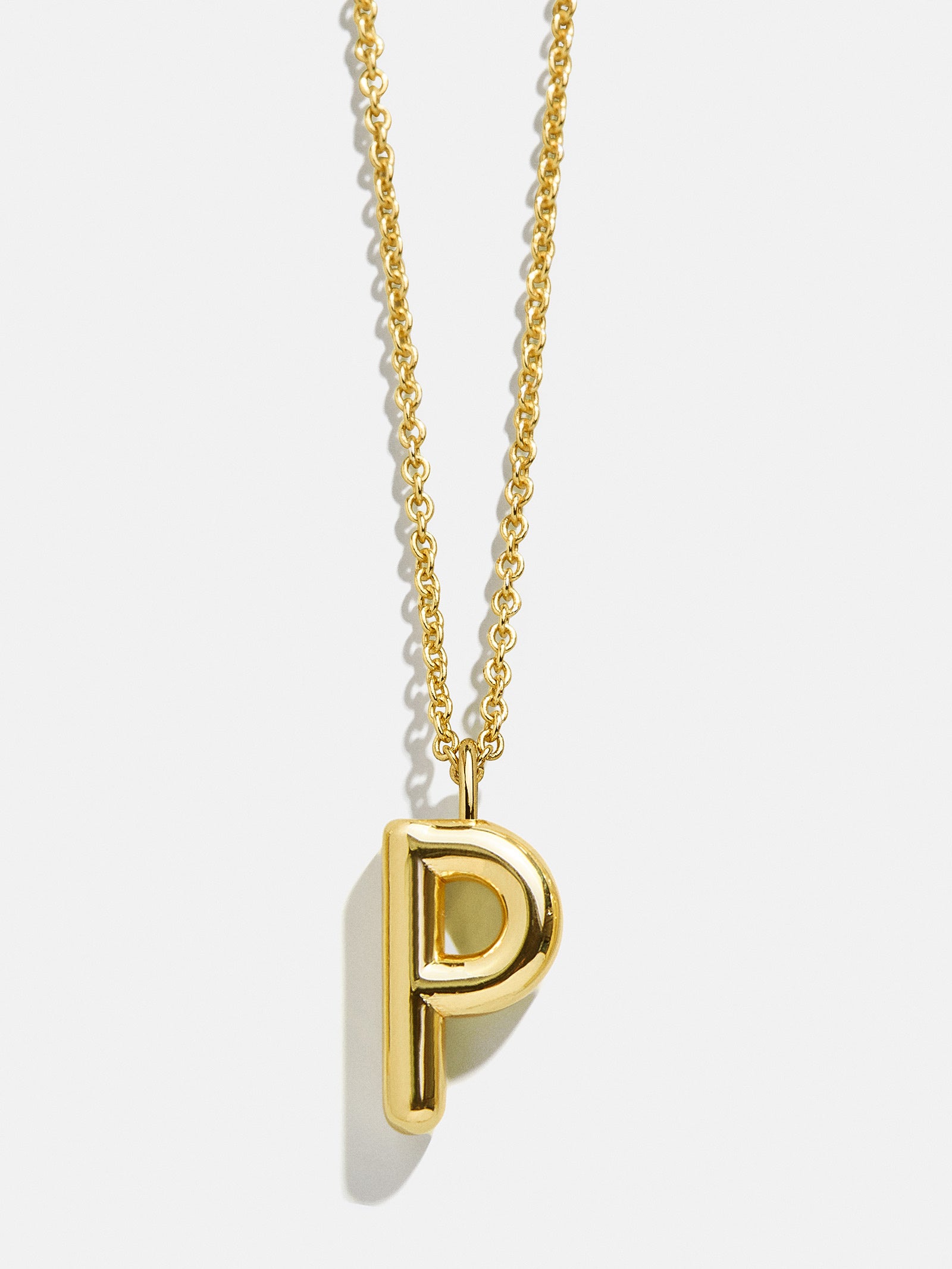 Premium Custom Gold Initial Necklace - Gold Plated Brass for Personalized Style