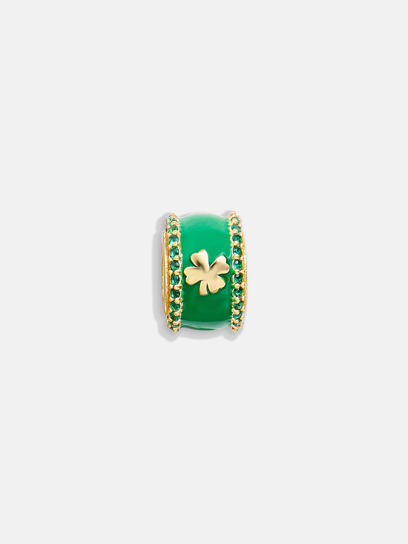 Premium Motif Bead Charm - Clover Design