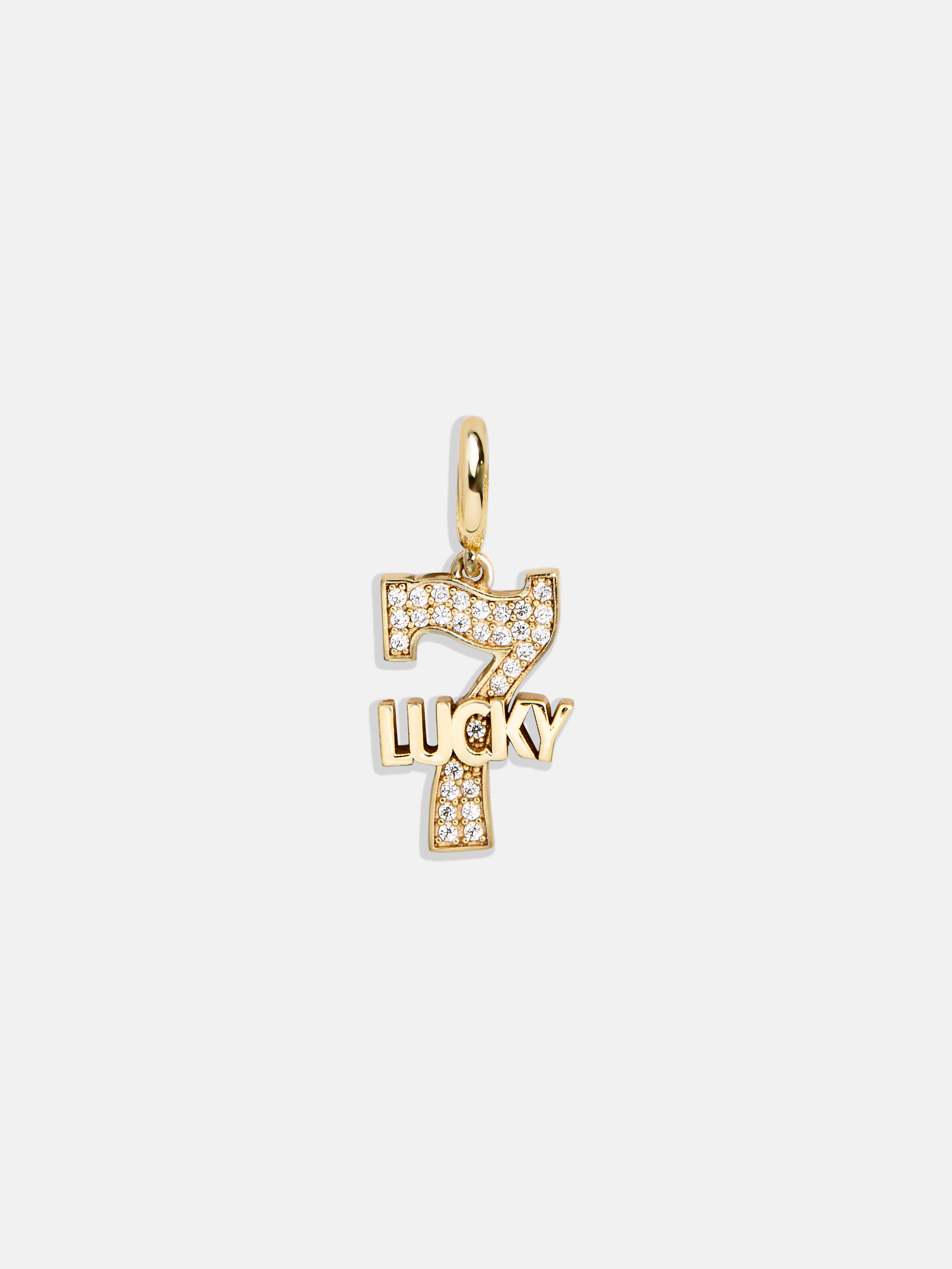 Premium Lucky Seven Cluster Charm Necklace