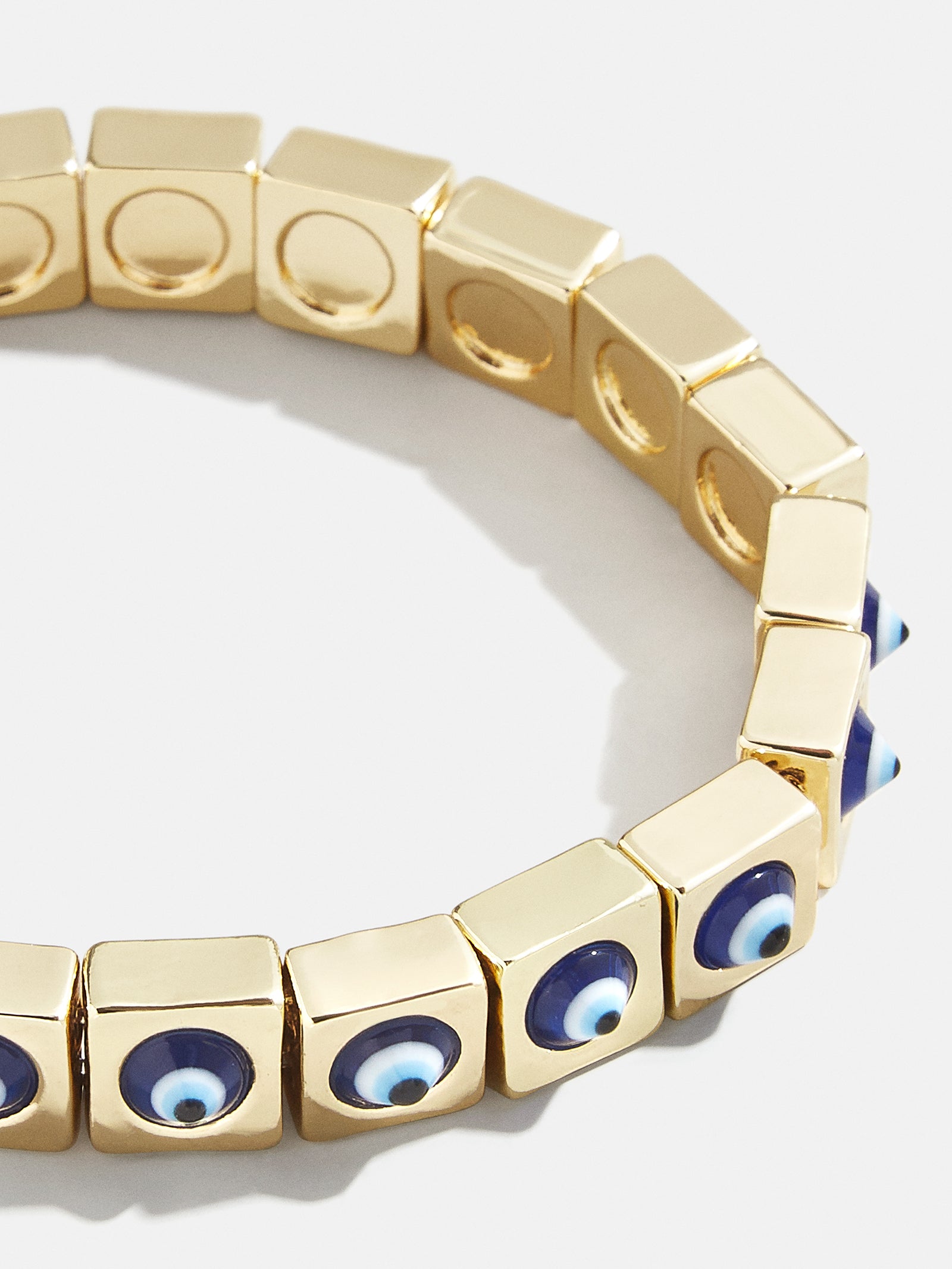 Premium Gold Evil Eye Bracelet - Manifest Positive Vibes