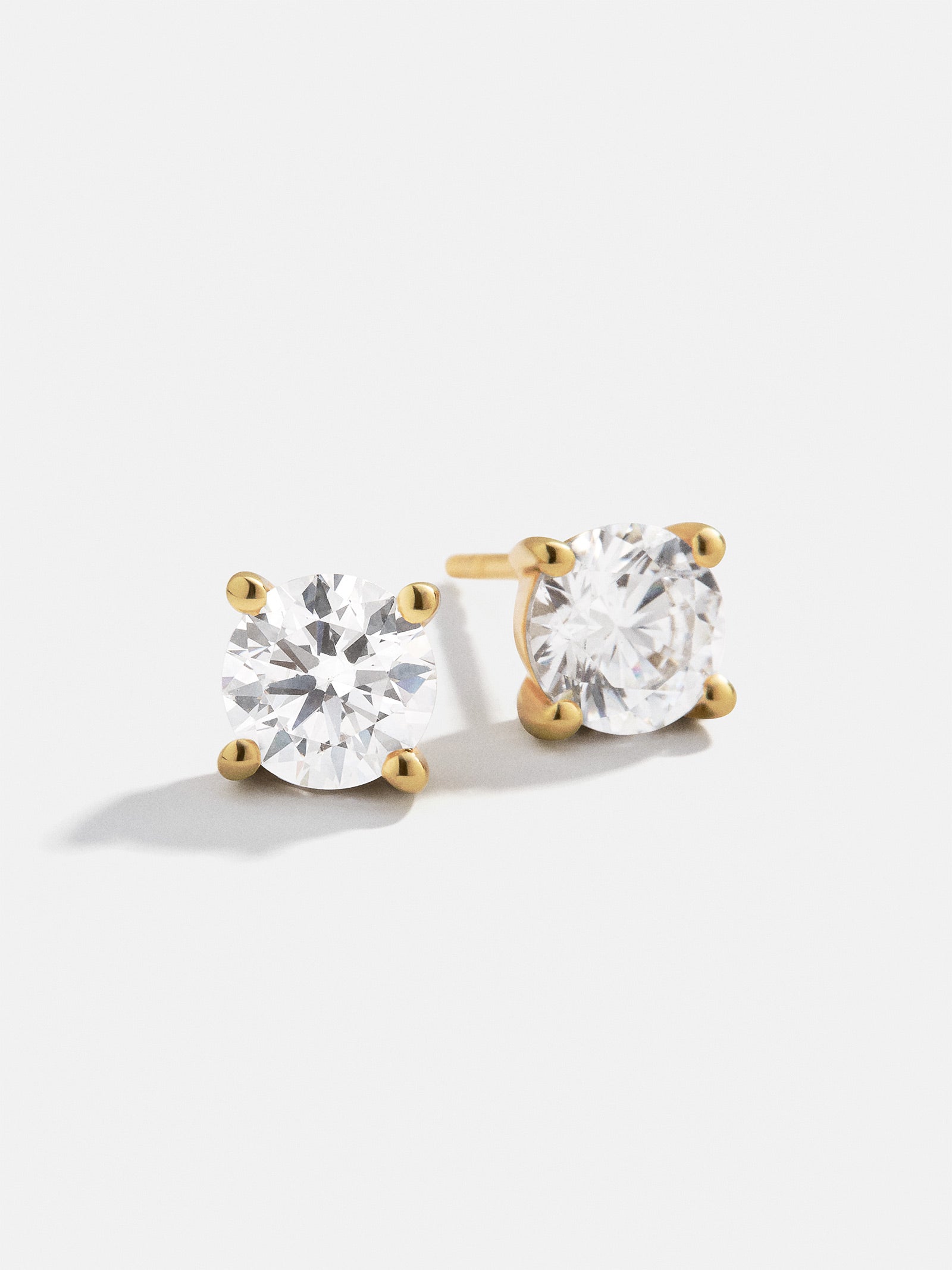 Premium Debra 18K Gold Pavé Earrings - Ultimate Luxury Studs