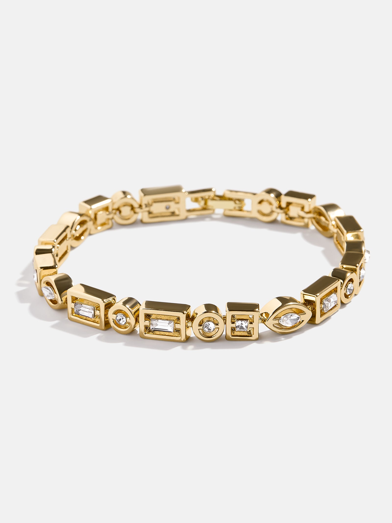 Joyce Luxe Crystal Bracelet - Gold/Pavé