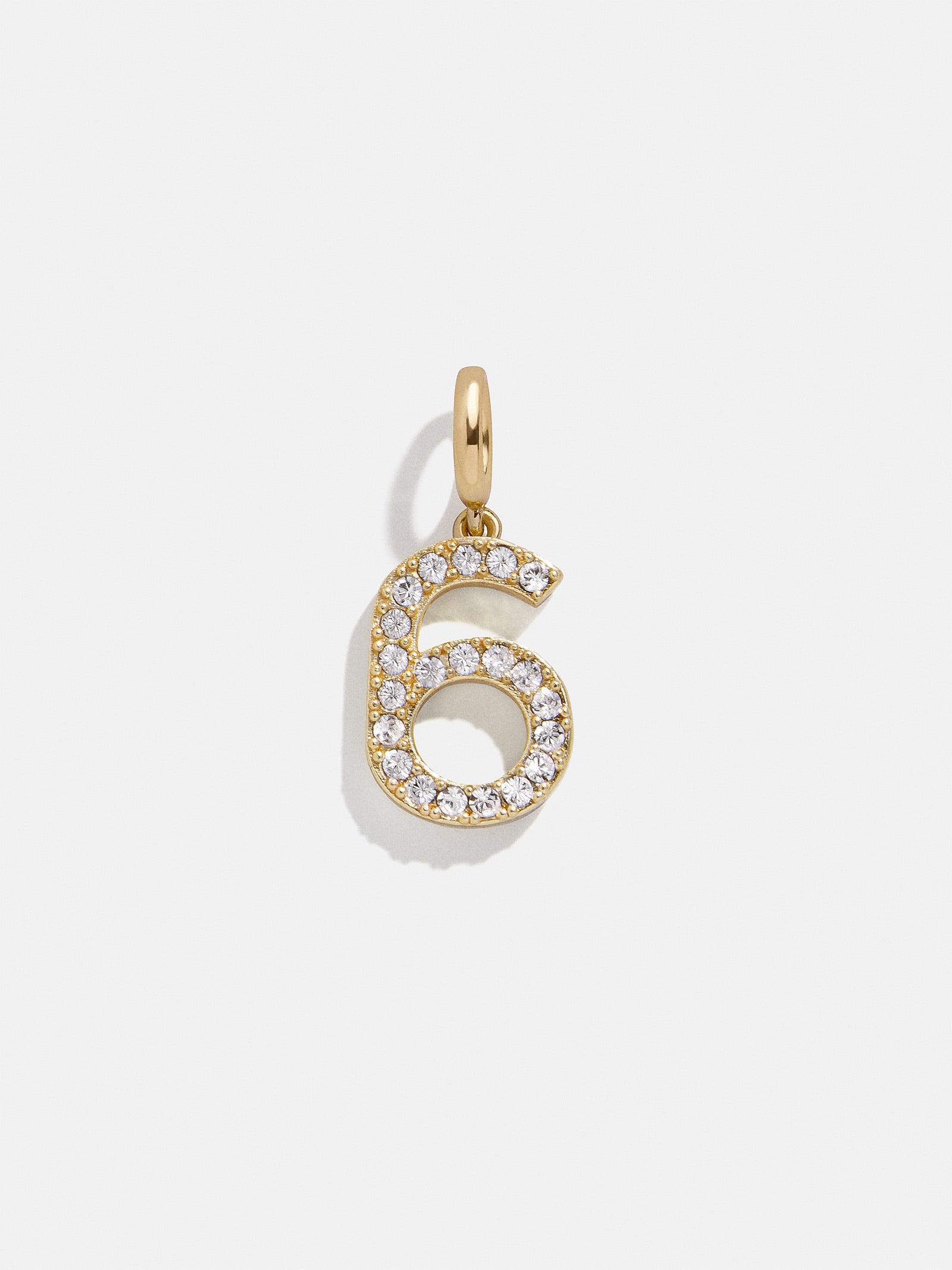 Ultimate Pavé Number Cluster Charm - Modern & Versatile