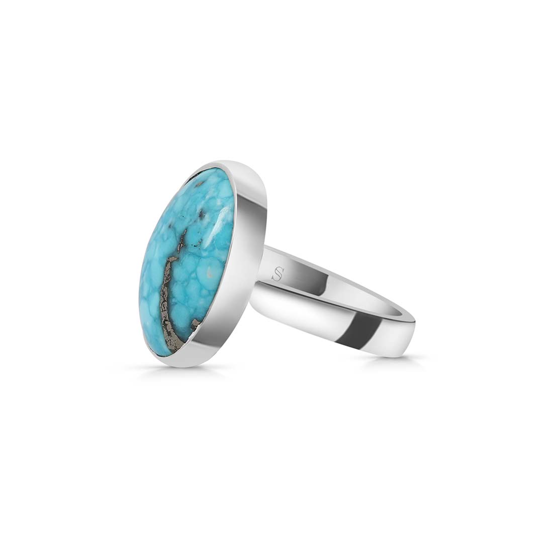 Premium Turquoise Adjustable Statement Ring - TRQ-R-142