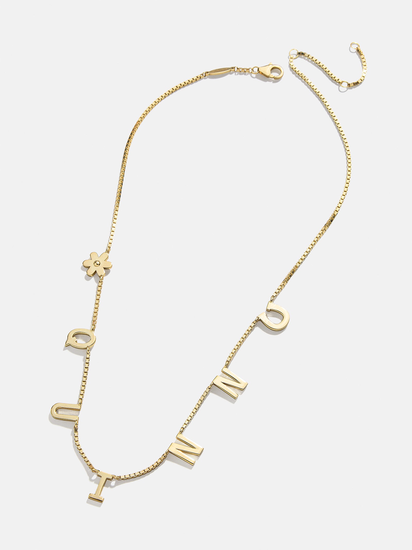 Premium 18K Gold Custom Icon Necklace - Luxe Nameplate Jewelry