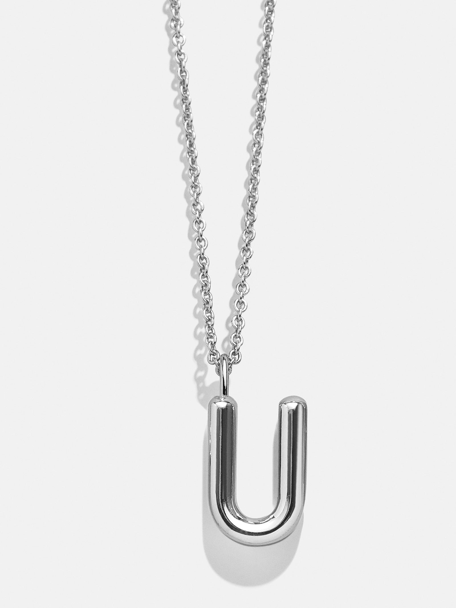 Premium Sterling Silver Custom Initial Necklace - Personalized Minimalist Jewelry