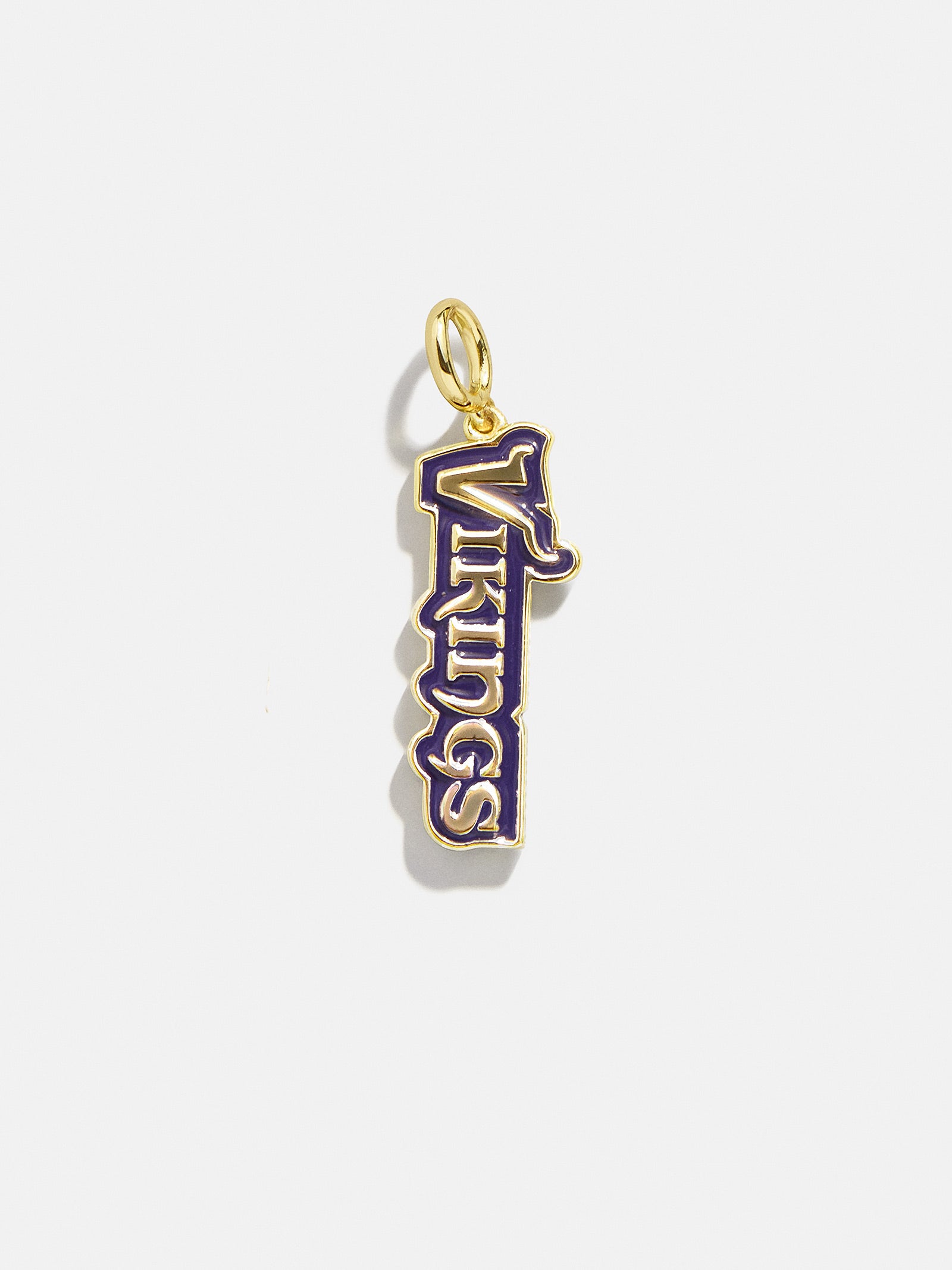 Premium Minnesota Vikings Cluster Charm by Erin Andrews x BaubleBar - Ultimate Fan Jewelry