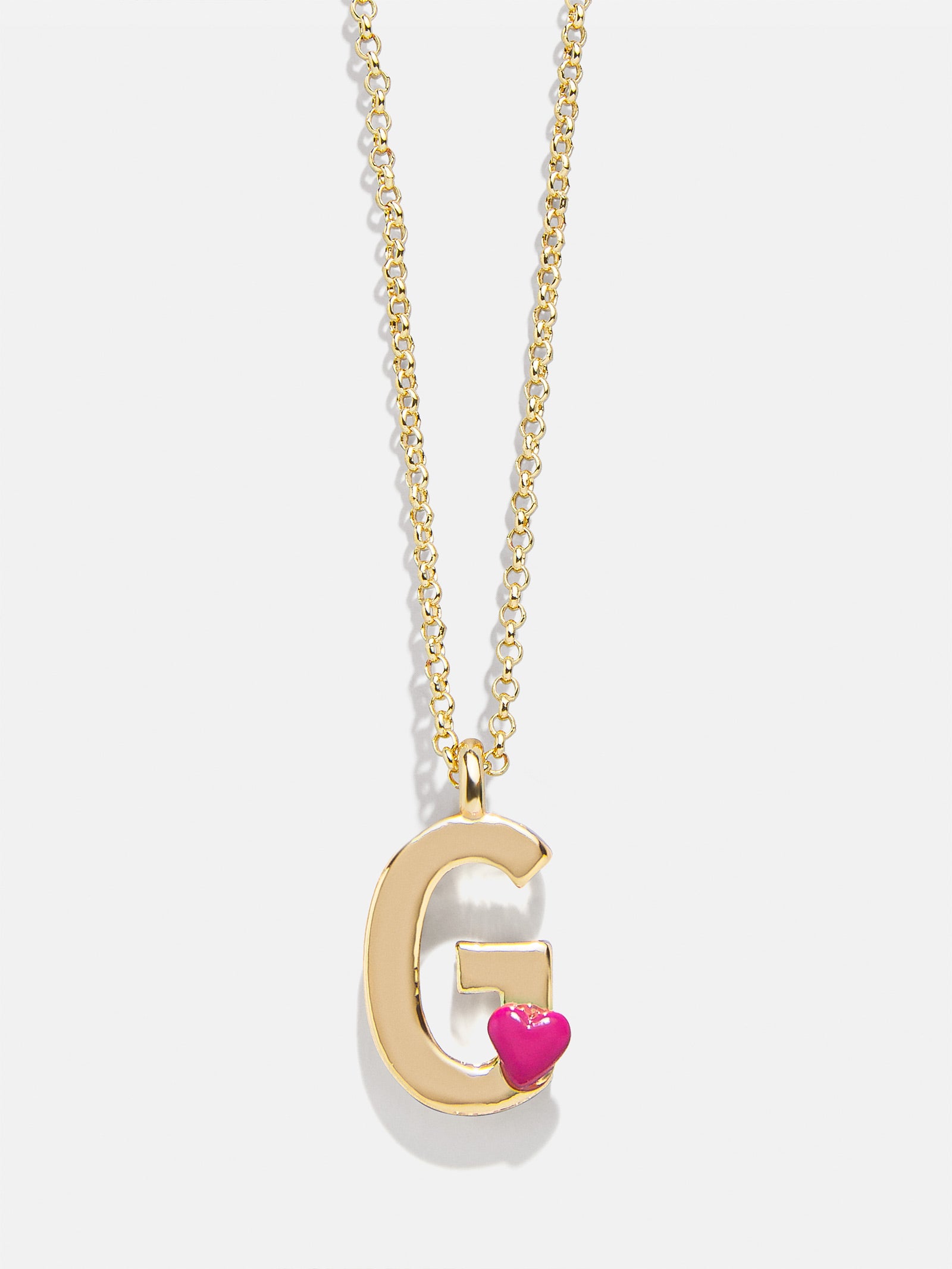 Premium Kids' Heart Initial Necklace - Personalized Gold Jewelry