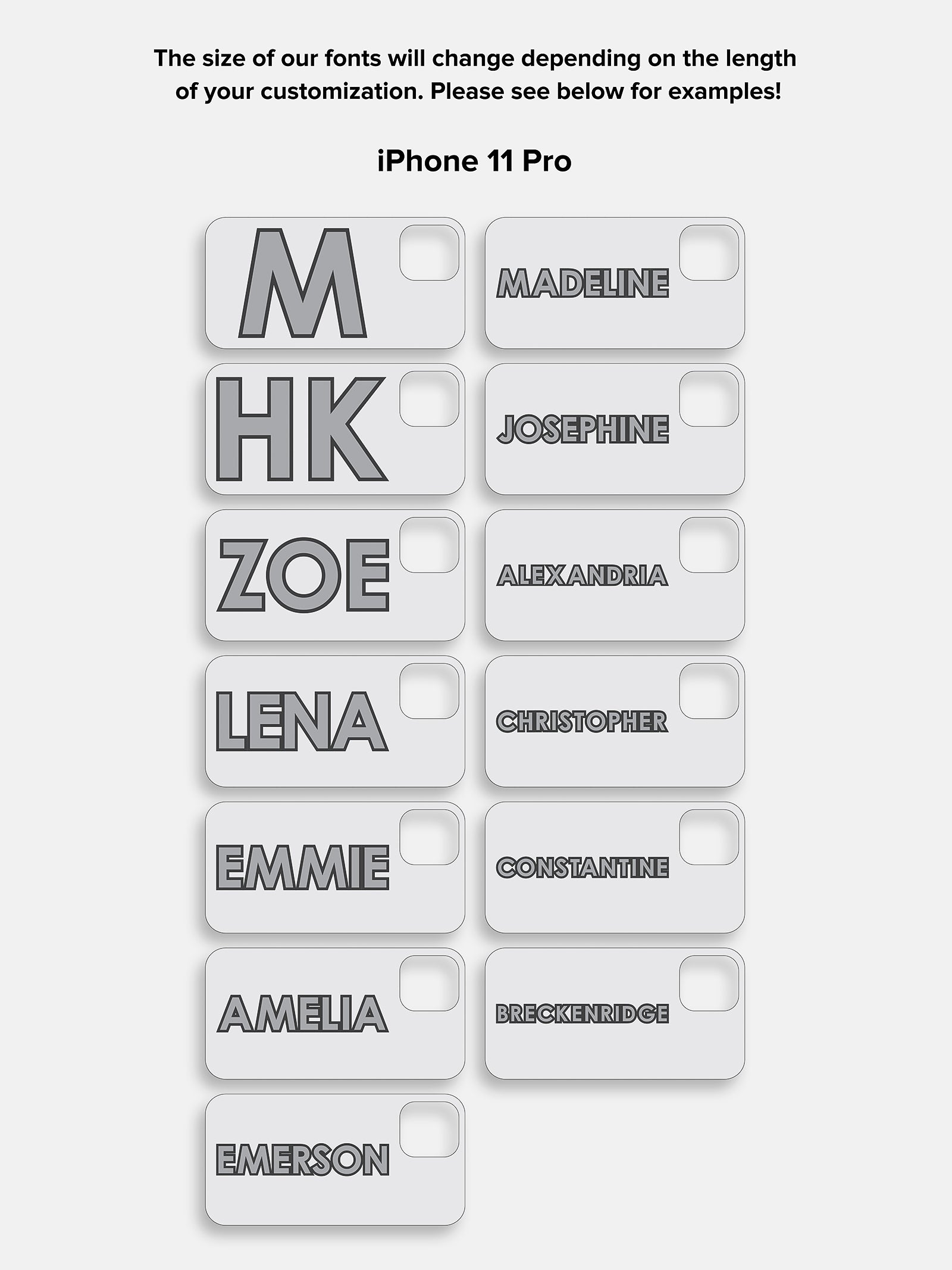 Ultimate Custom Block Font iPhone Case - Beige & Pink