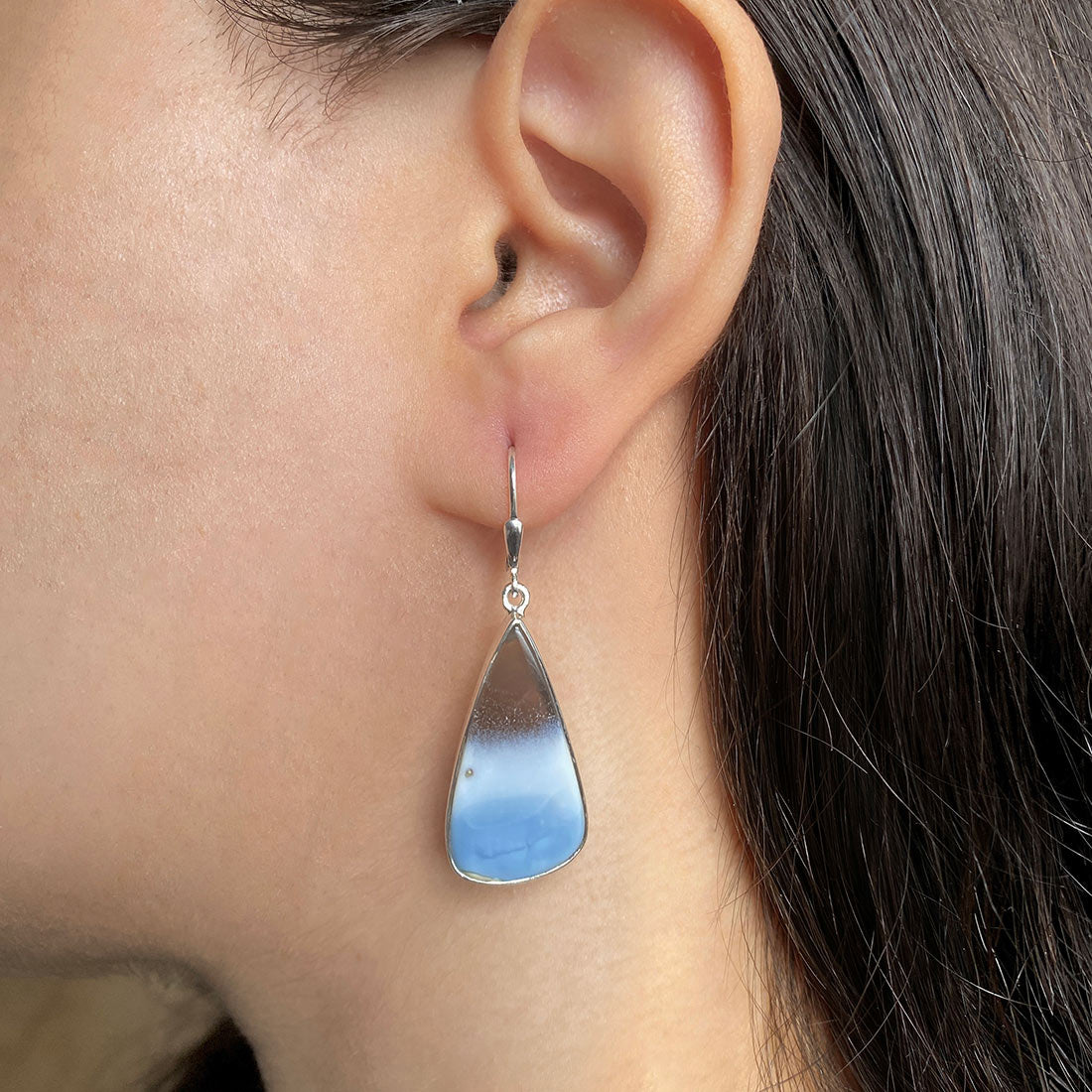 Premium Blue Opal Earrings - Ultimate Elegance (BLO-E-11)