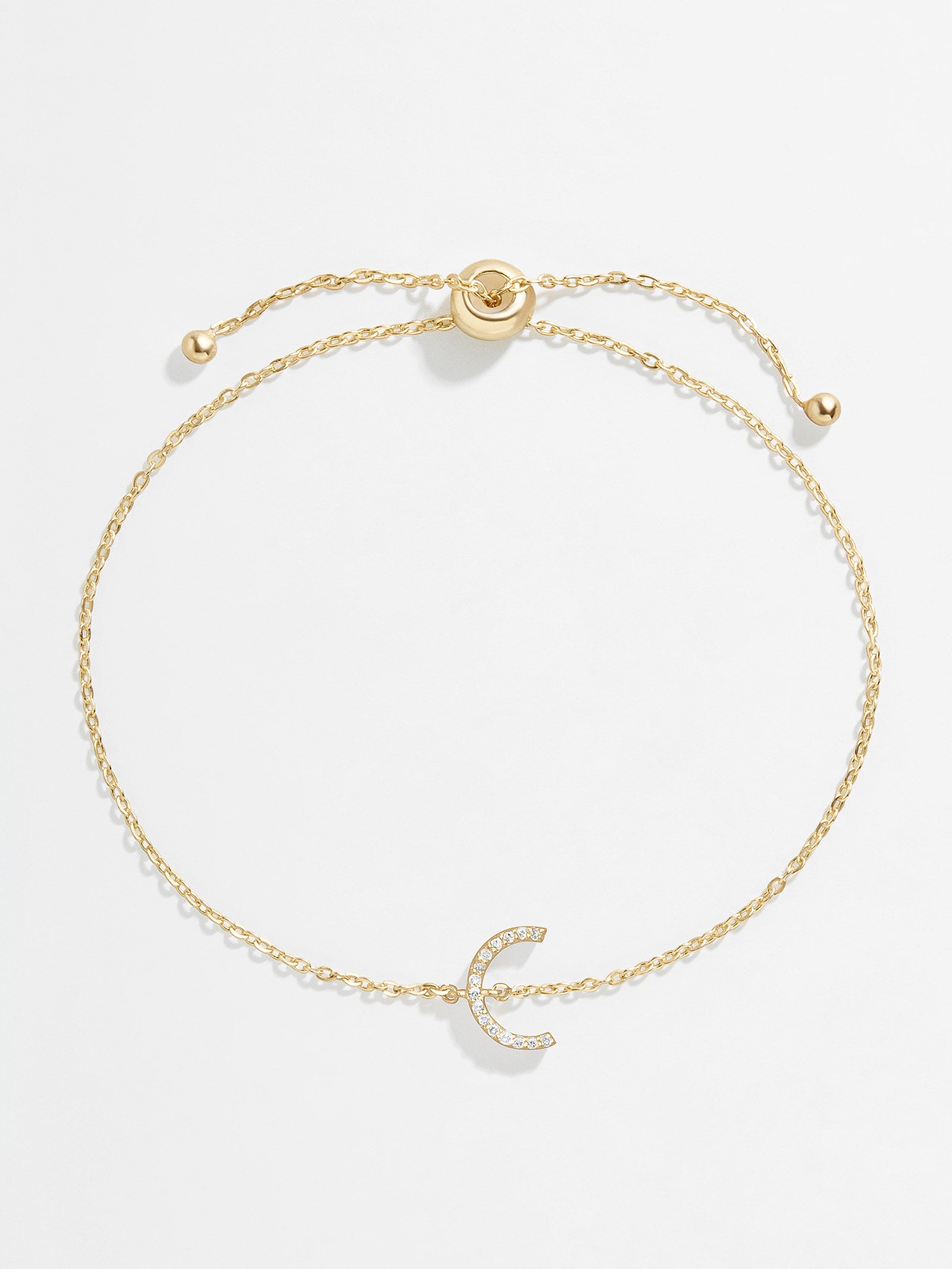 Premium 14K Gold & Diamond Initial Bracelet - Personalized Luxury Jewelry