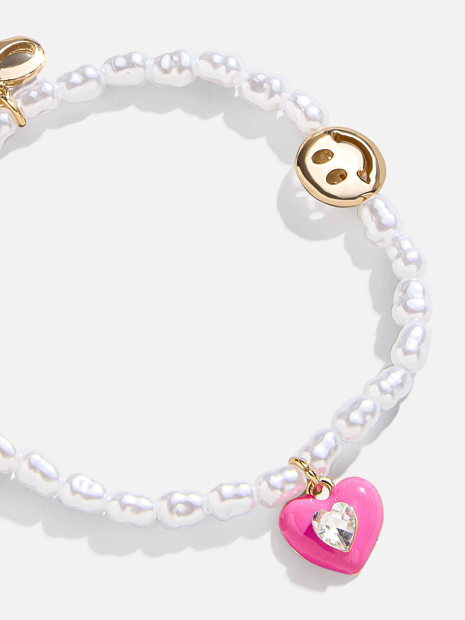 Ultimate Sunshine & Rainbows Kids' Charm Bracelet - Heart Design