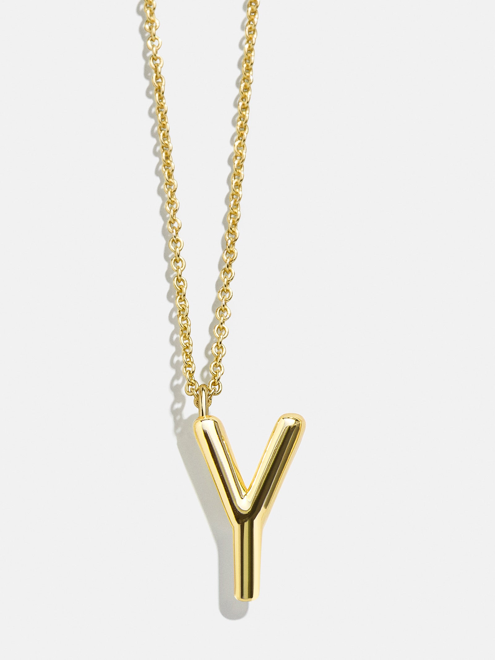 Premium Custom Gold Initial Necklace - Gold Plated Brass for Personalized Style