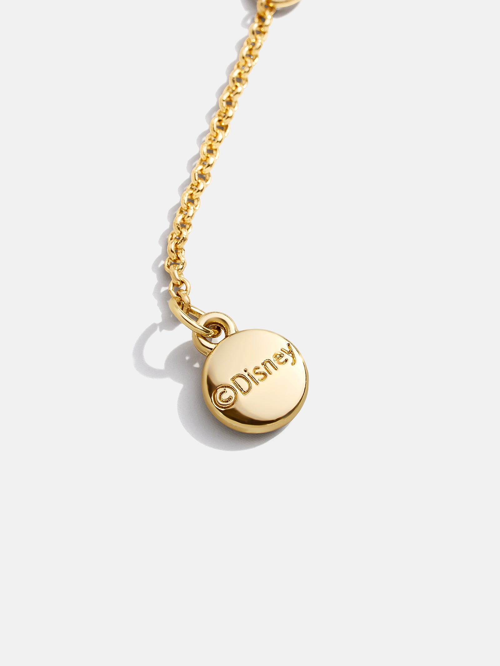 Premium Mickey & Minnie Better Half Necklace - Gold & Pavé Edition