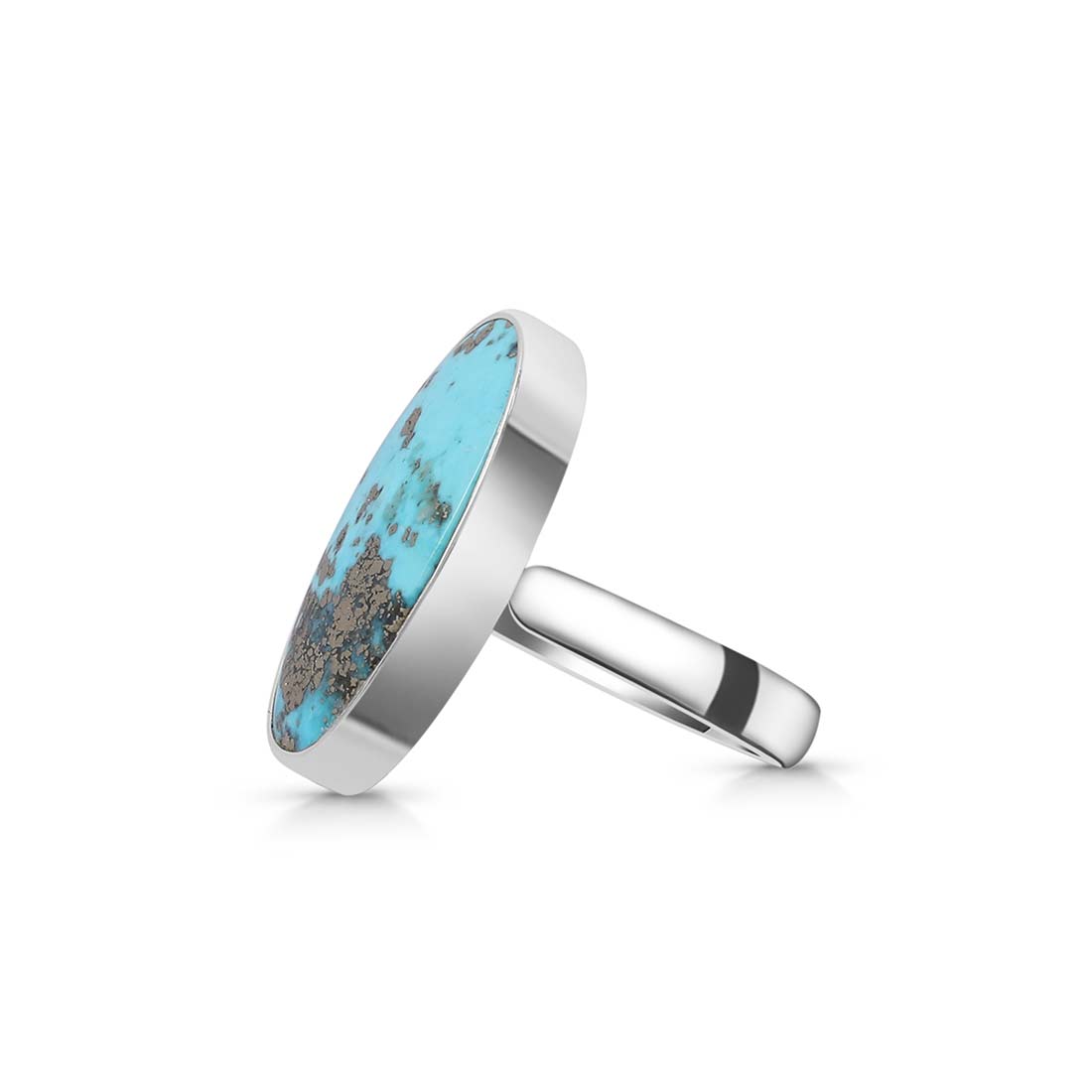 Premium Turquoise Adjustable Statement Ring - TRQ-R-185