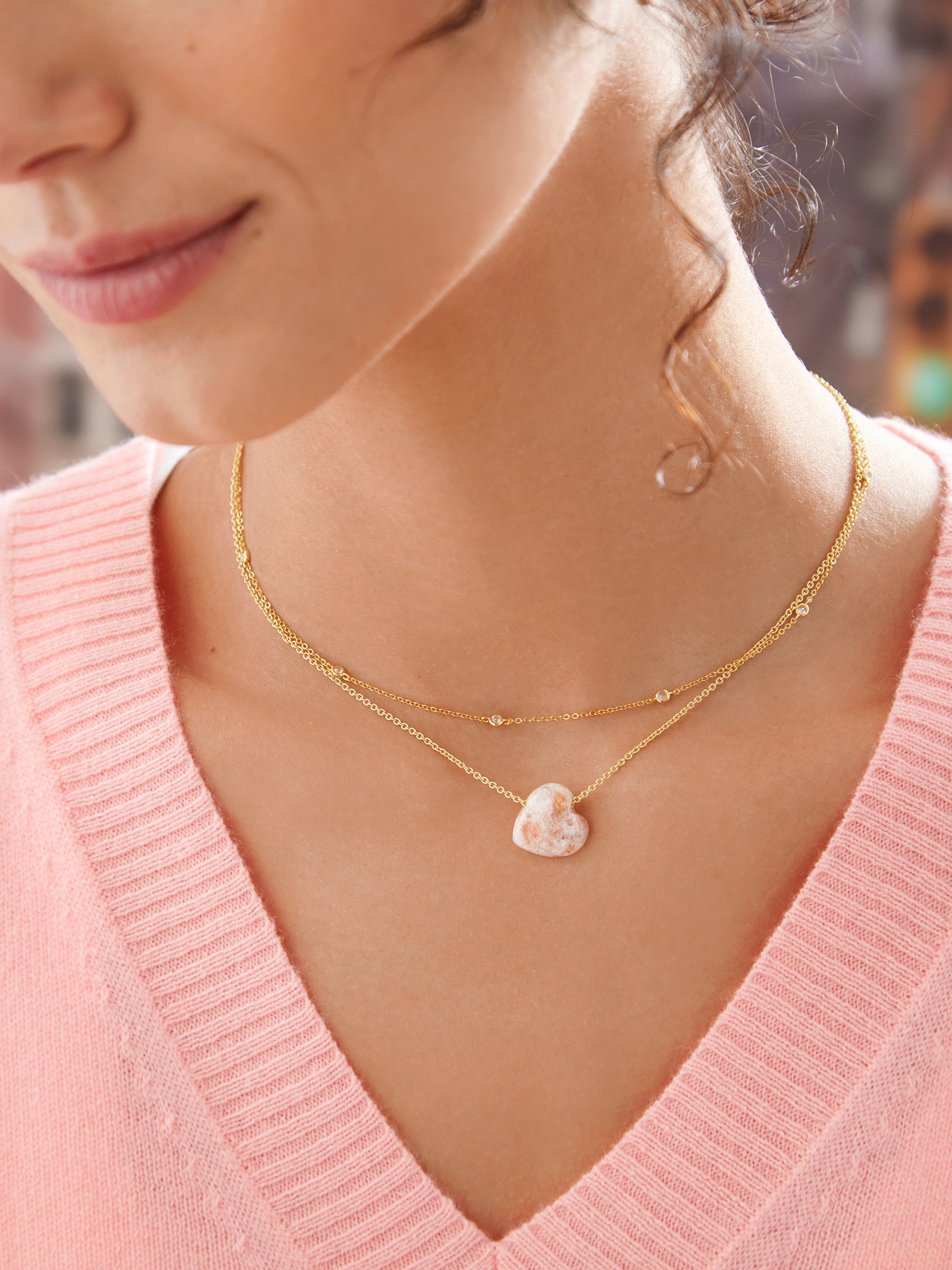 Premium Juno Sun Stone Necklace - Ultimate Luck & Happiness