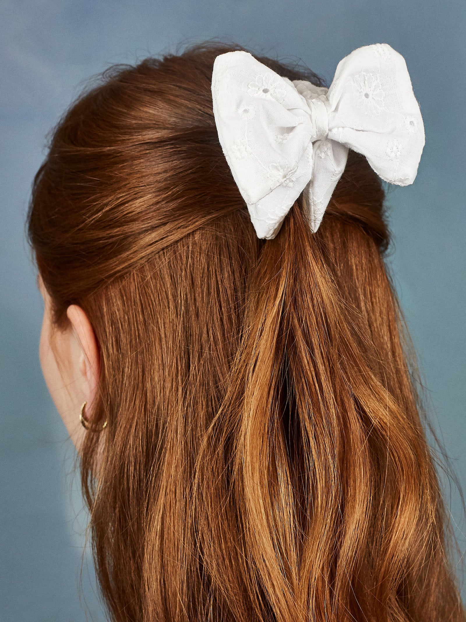 Premium Maria Hair Clip - White | Effortless Style