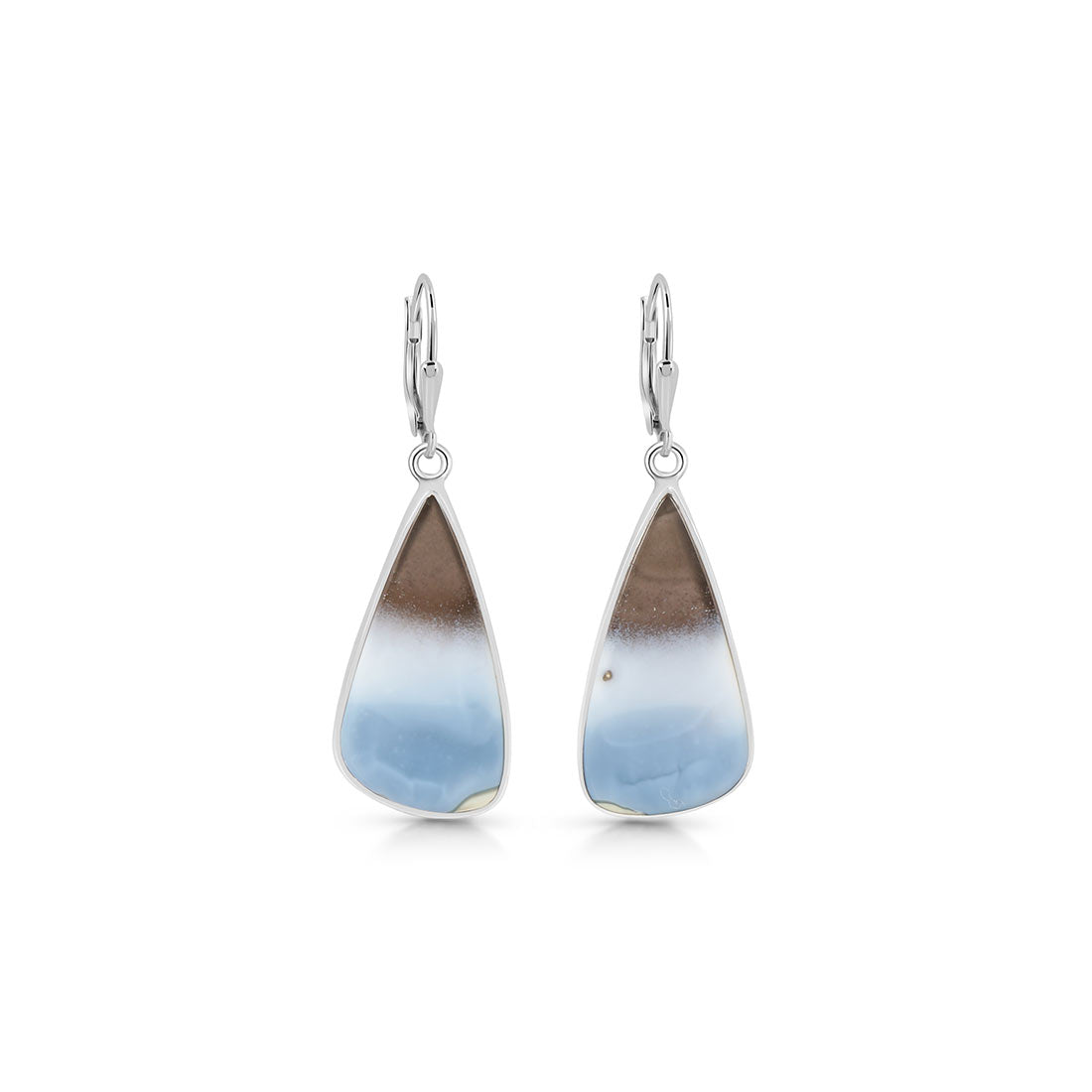 Premium Blue Opal Earrings - Ultimate Elegance (BLO-E-11)