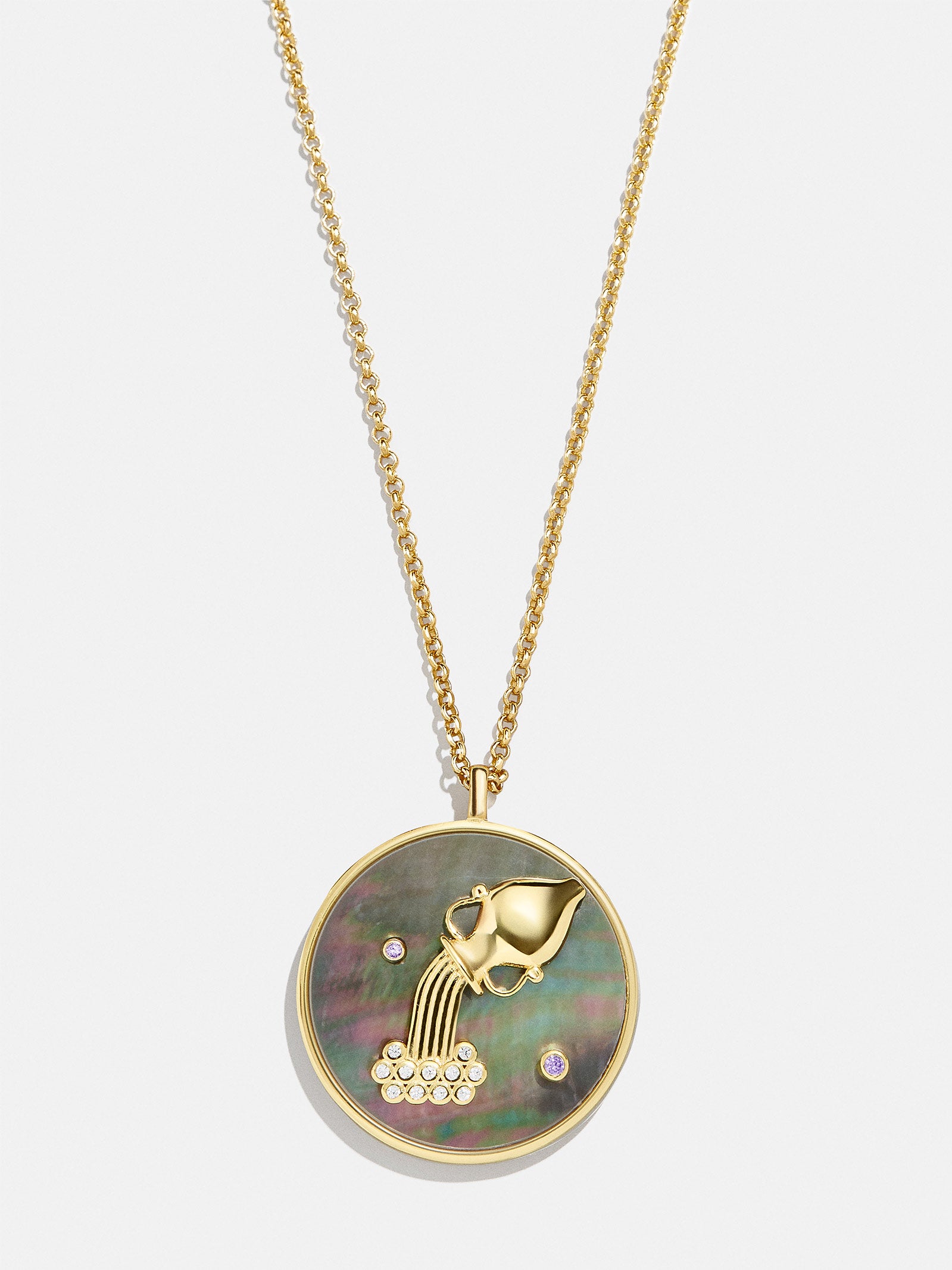 Premium Zodiac 18K Gold Medallion Necklace - Ultimate Astrology Jewelry