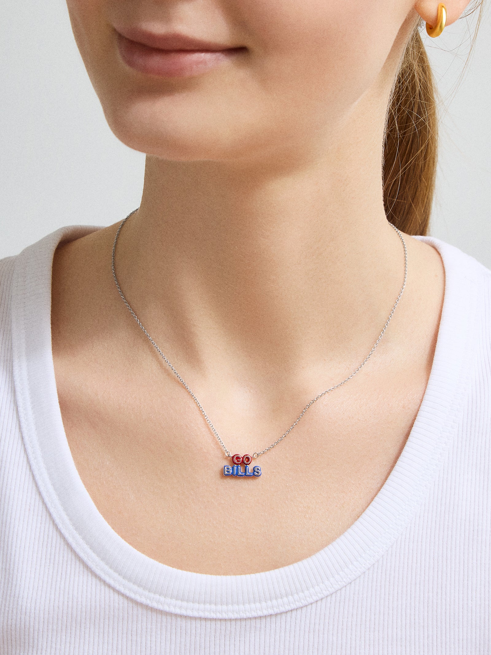 Ultimate Buffalo Bills Game Day Necklace - Premium WEAR by Erin Andrews x BaubleBar