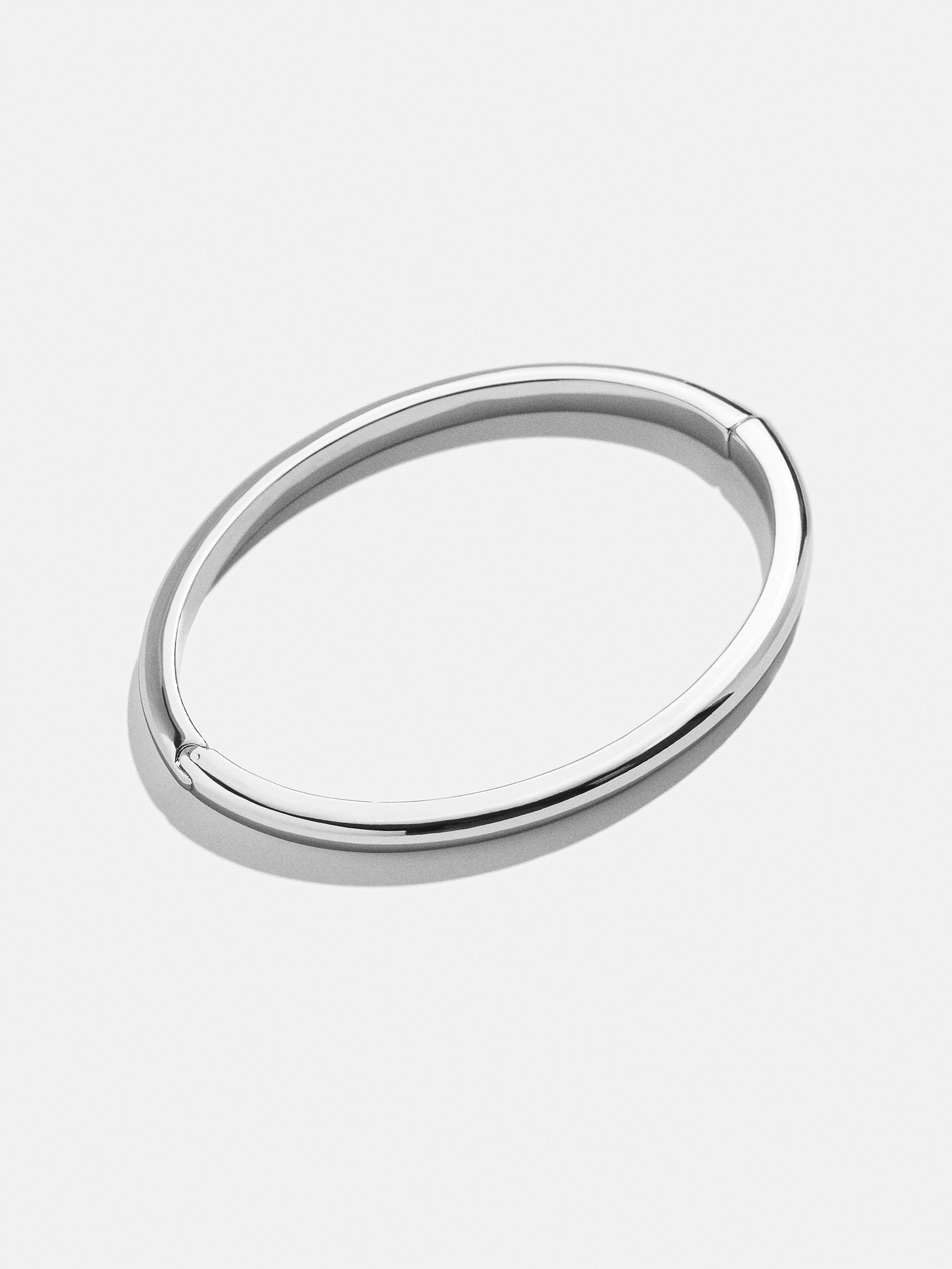 Ultimate Nadia Classic Hinge Bangle - Premium Thin Silver Jewelry