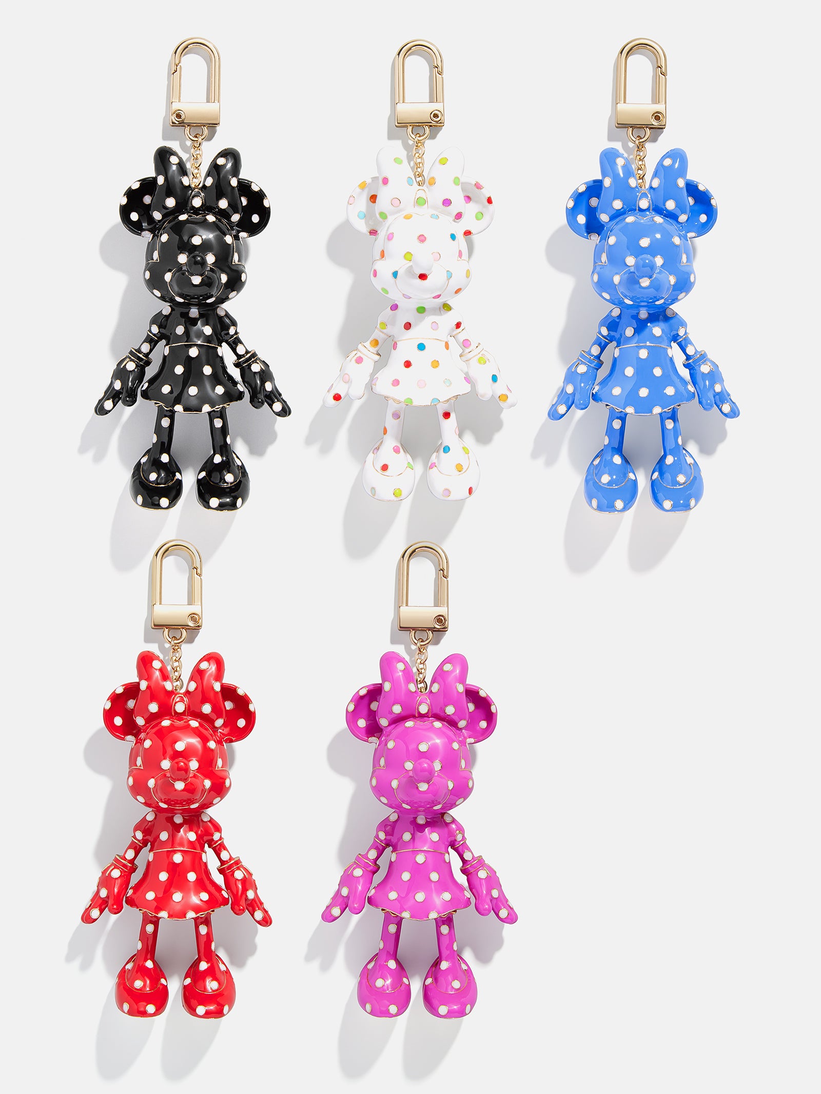 Premium Minnie Mouse Disney Bag Charm Set - Ultimate Pink Collection