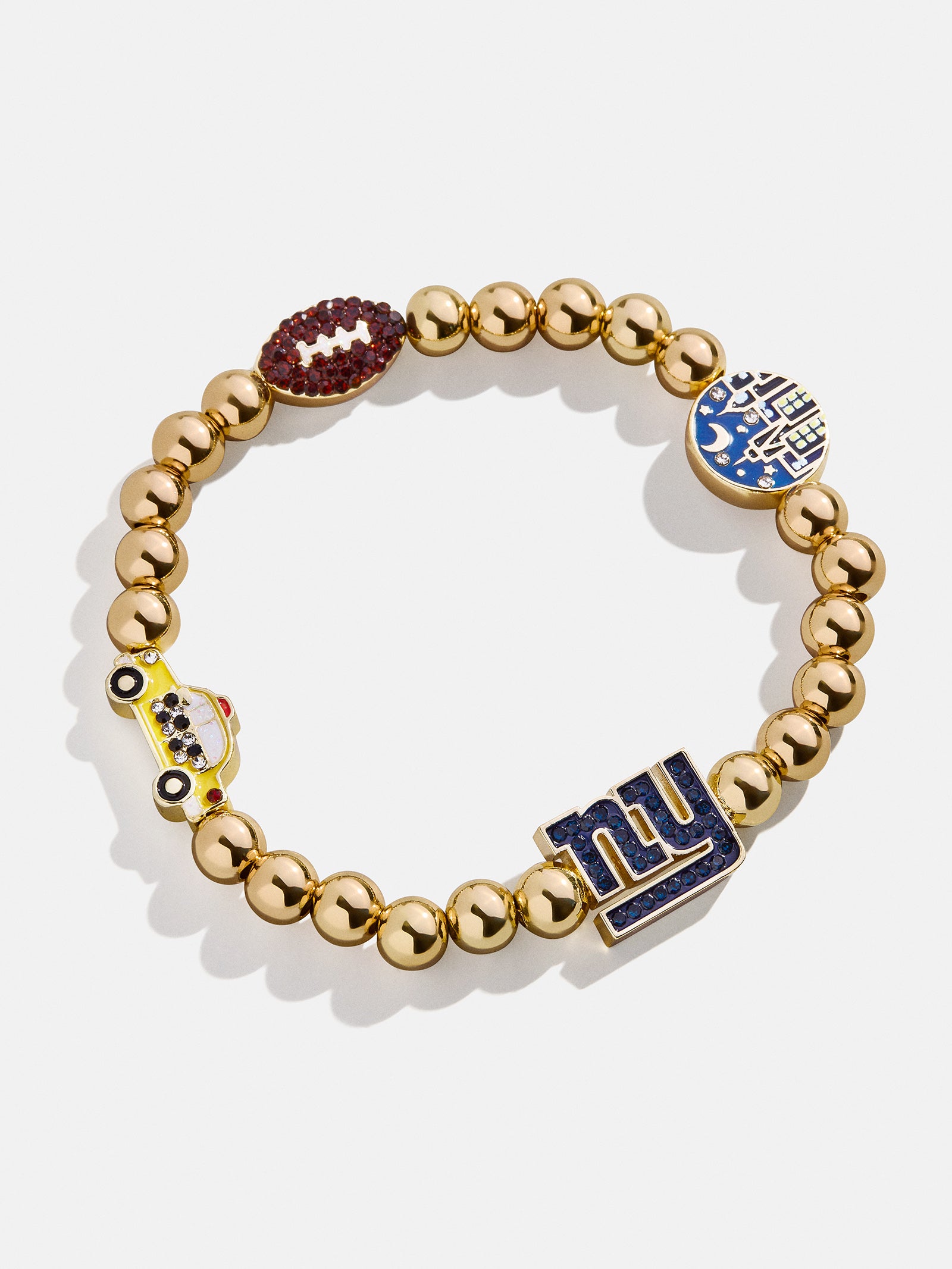 Premium New York Giants NFL Charm Bracelet - Ultimate Fan Accessory