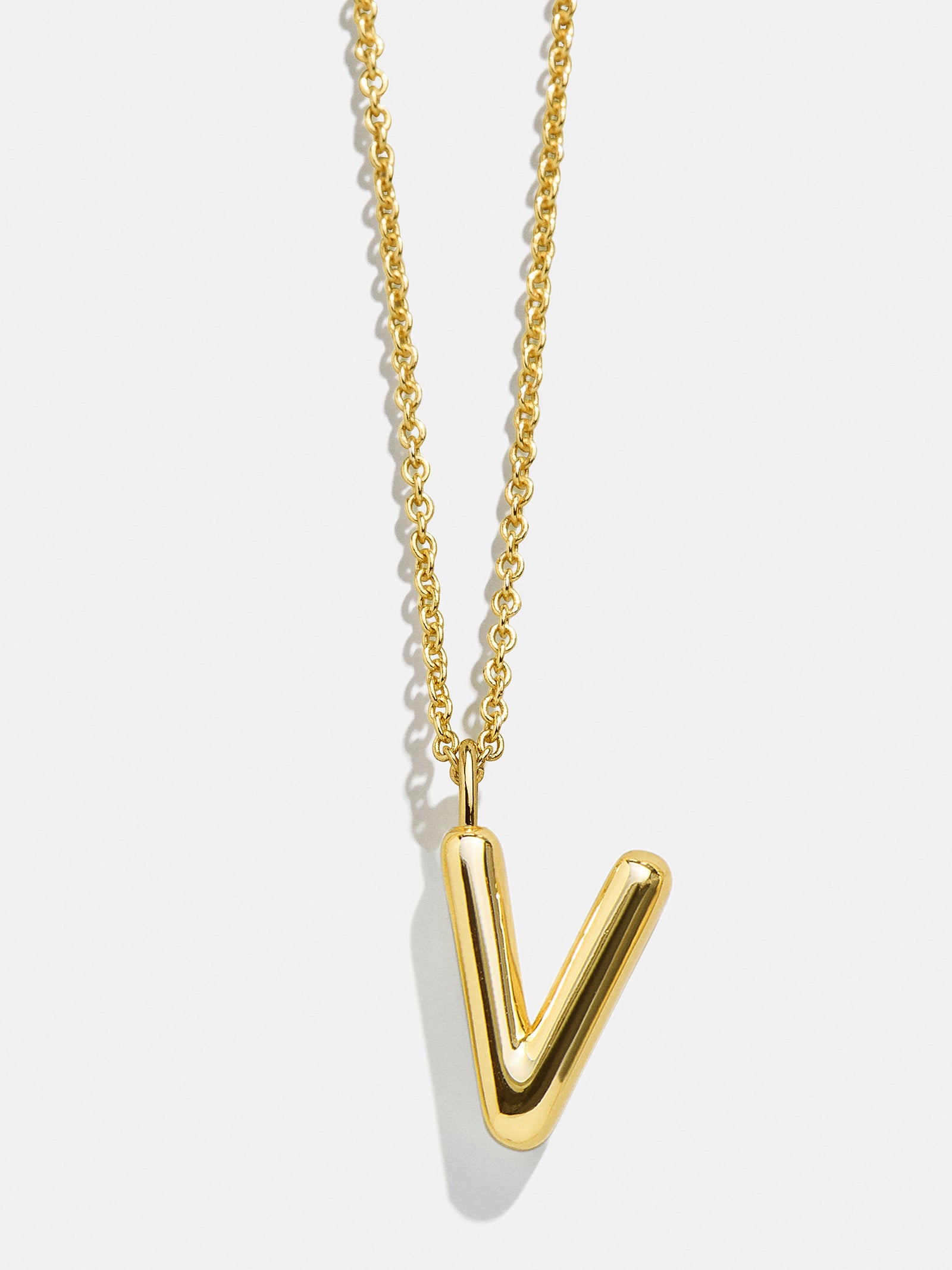 Premium Custom Gold Initial Necklace - Gold Plated Brass for Personalized Style