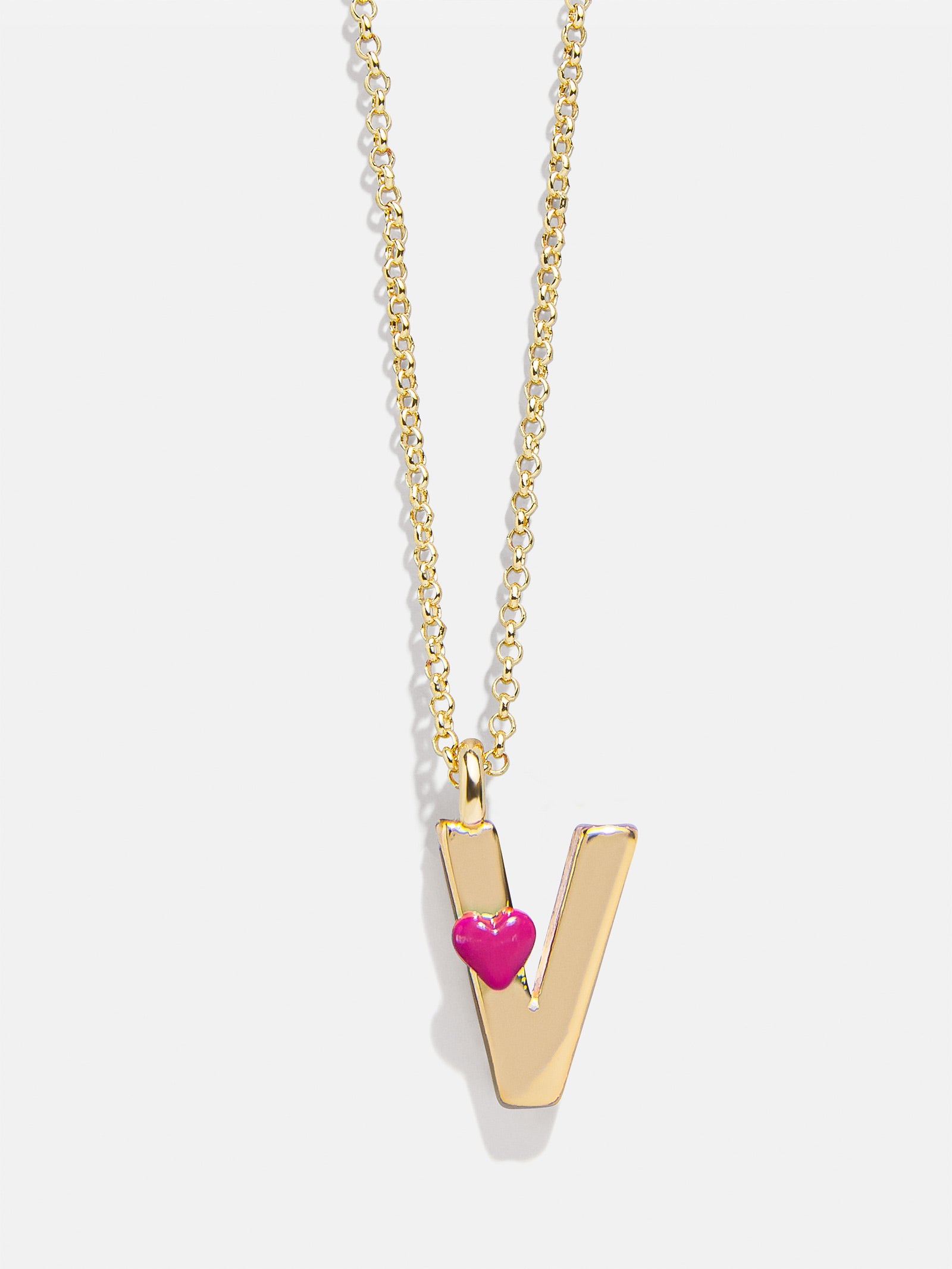 Premium Kids' Heart Initial Necklace - Personalized Gold Jewelry