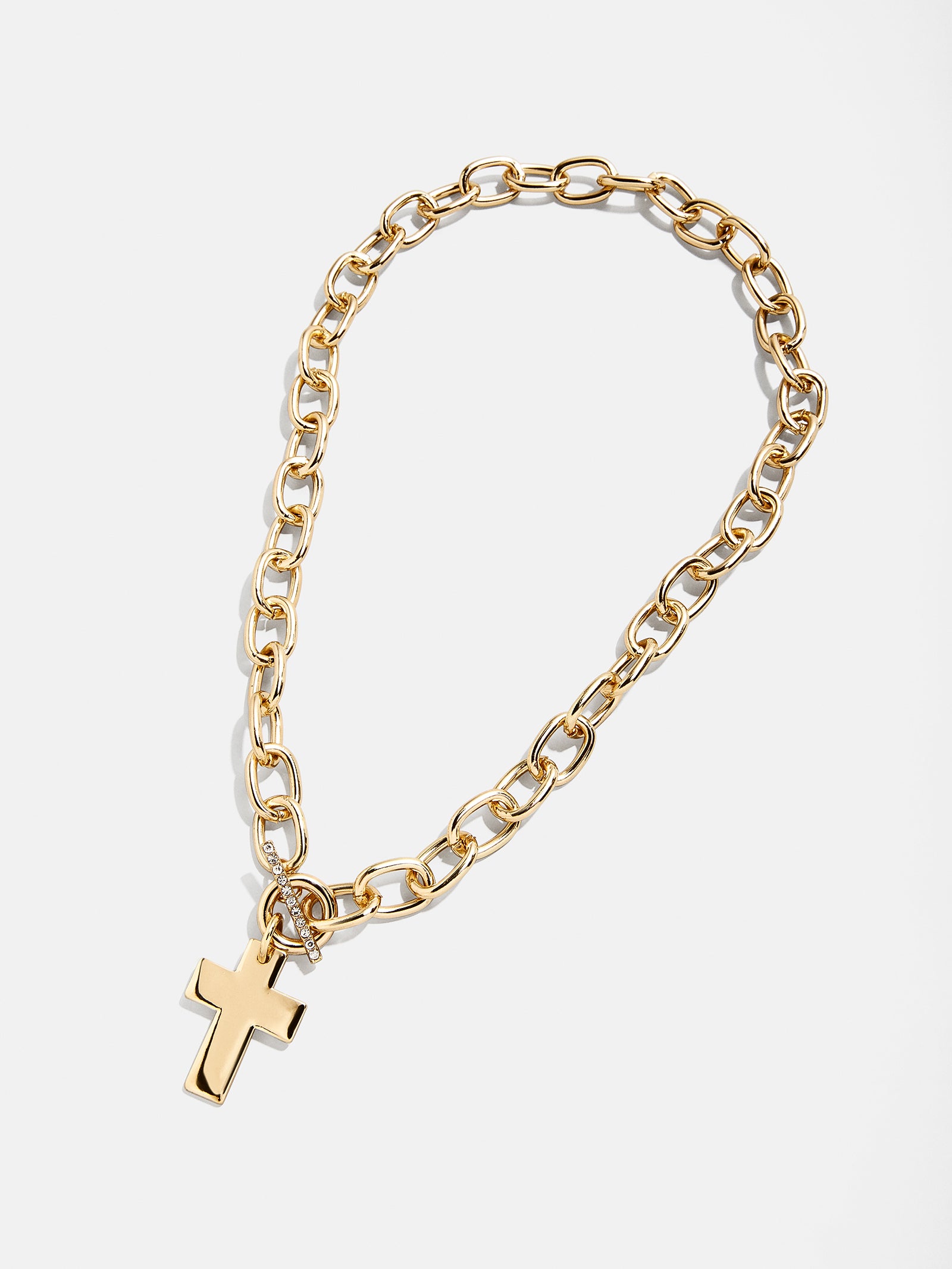 Premium Priscilla Statement Cross Necklace - Bold & Modern Design