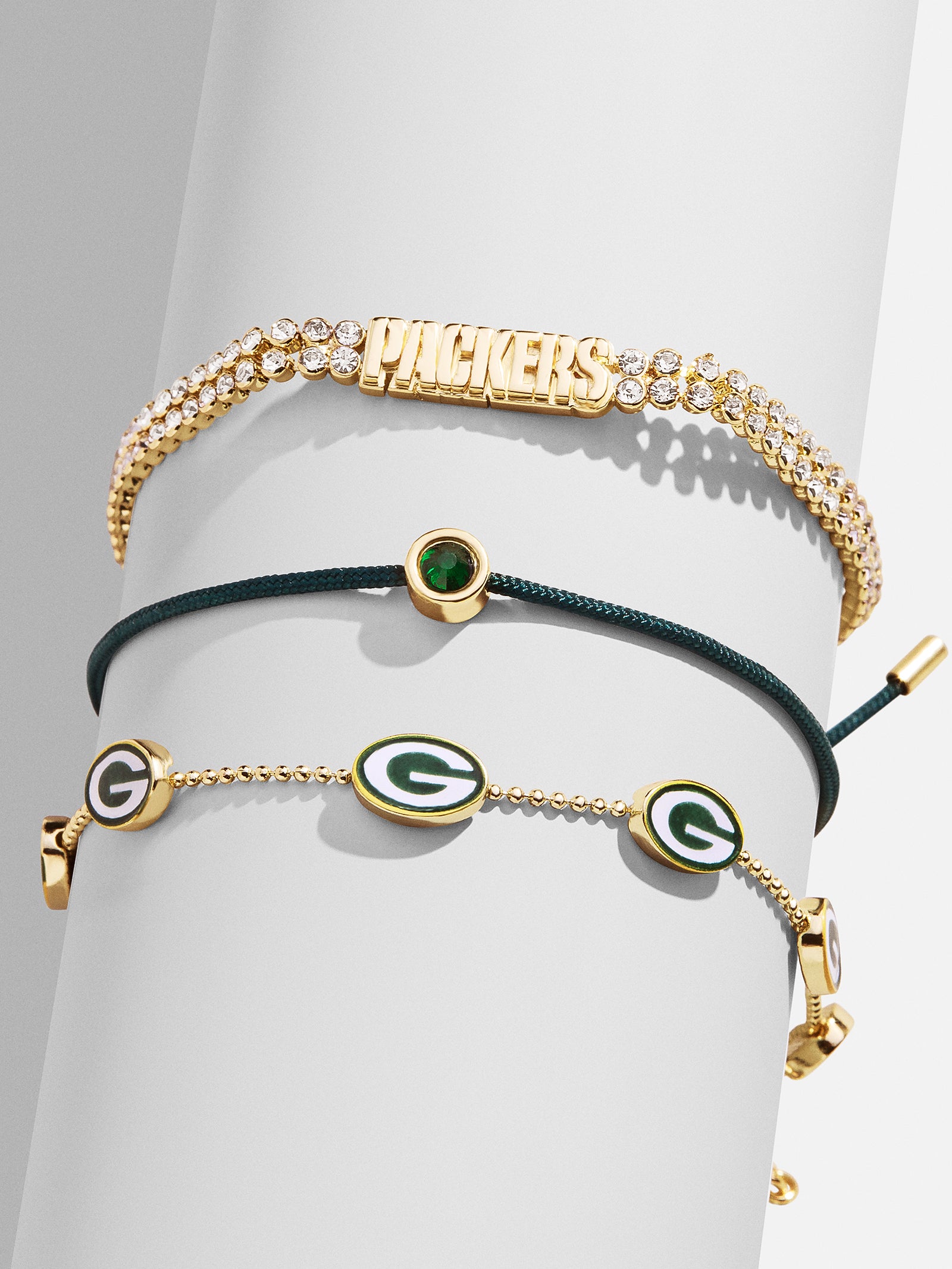 Premium NFL Bracelet Set - Ultimate Green Bay Packers Fan Gear